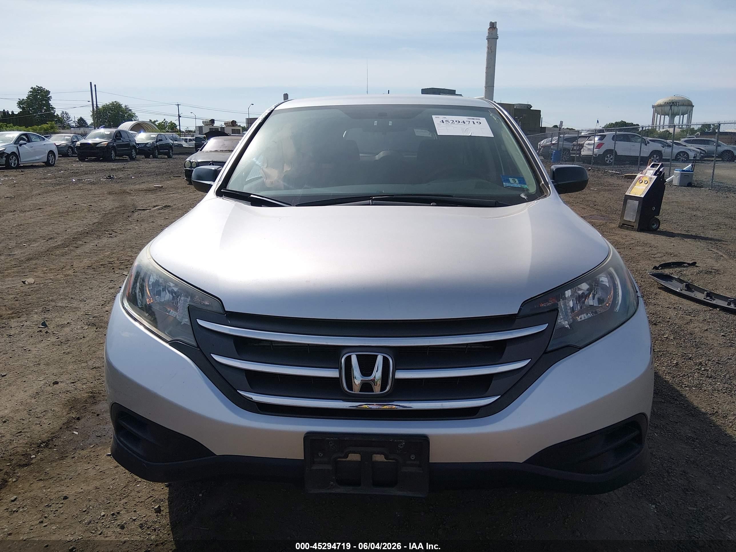 2014 Honda Cr-v Lx Silver vin: 2HKRM4H34EH671408