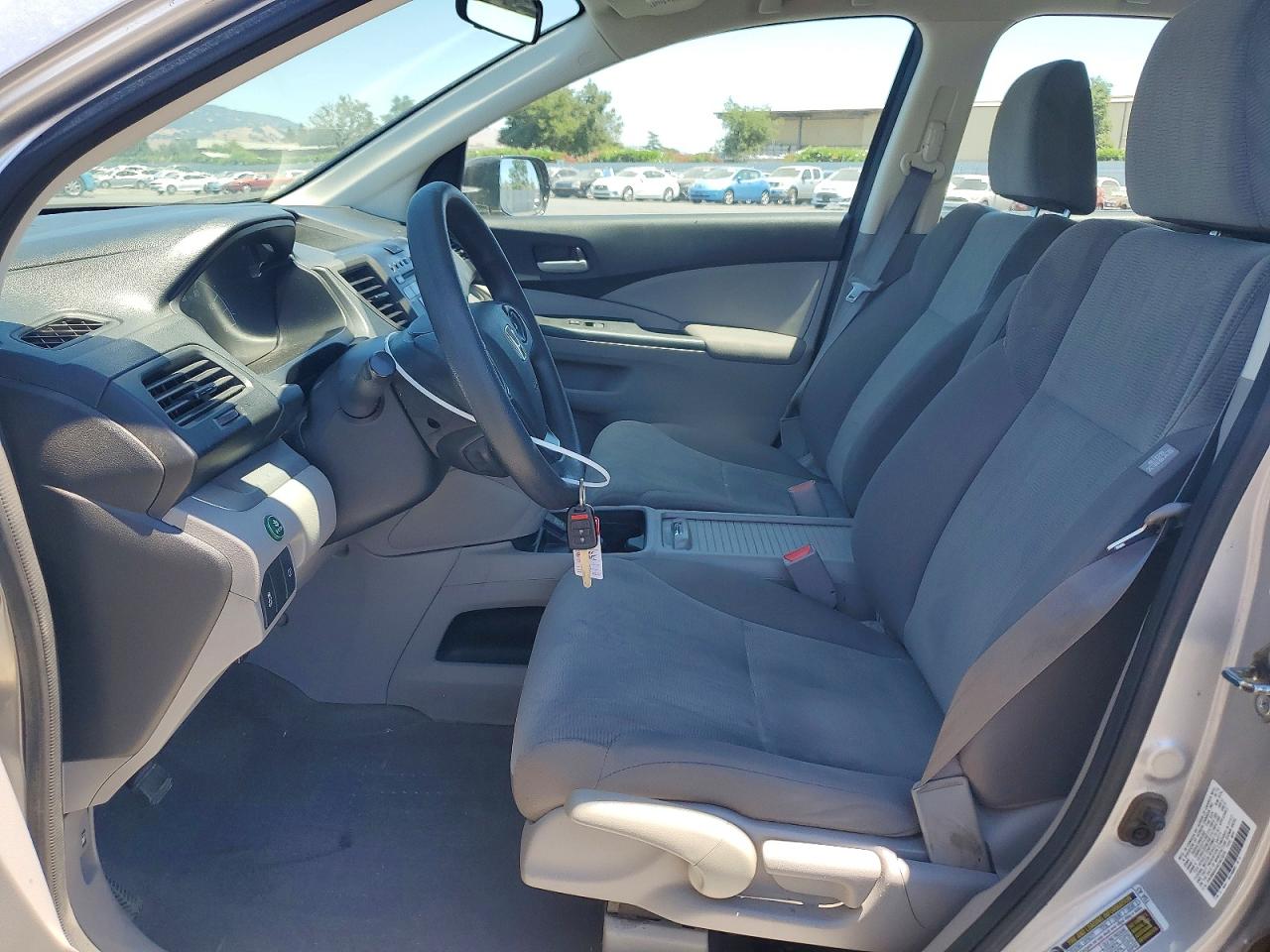 2014 Honda Cr-v Lx Silver vin: 2HKRM4H34EH673076