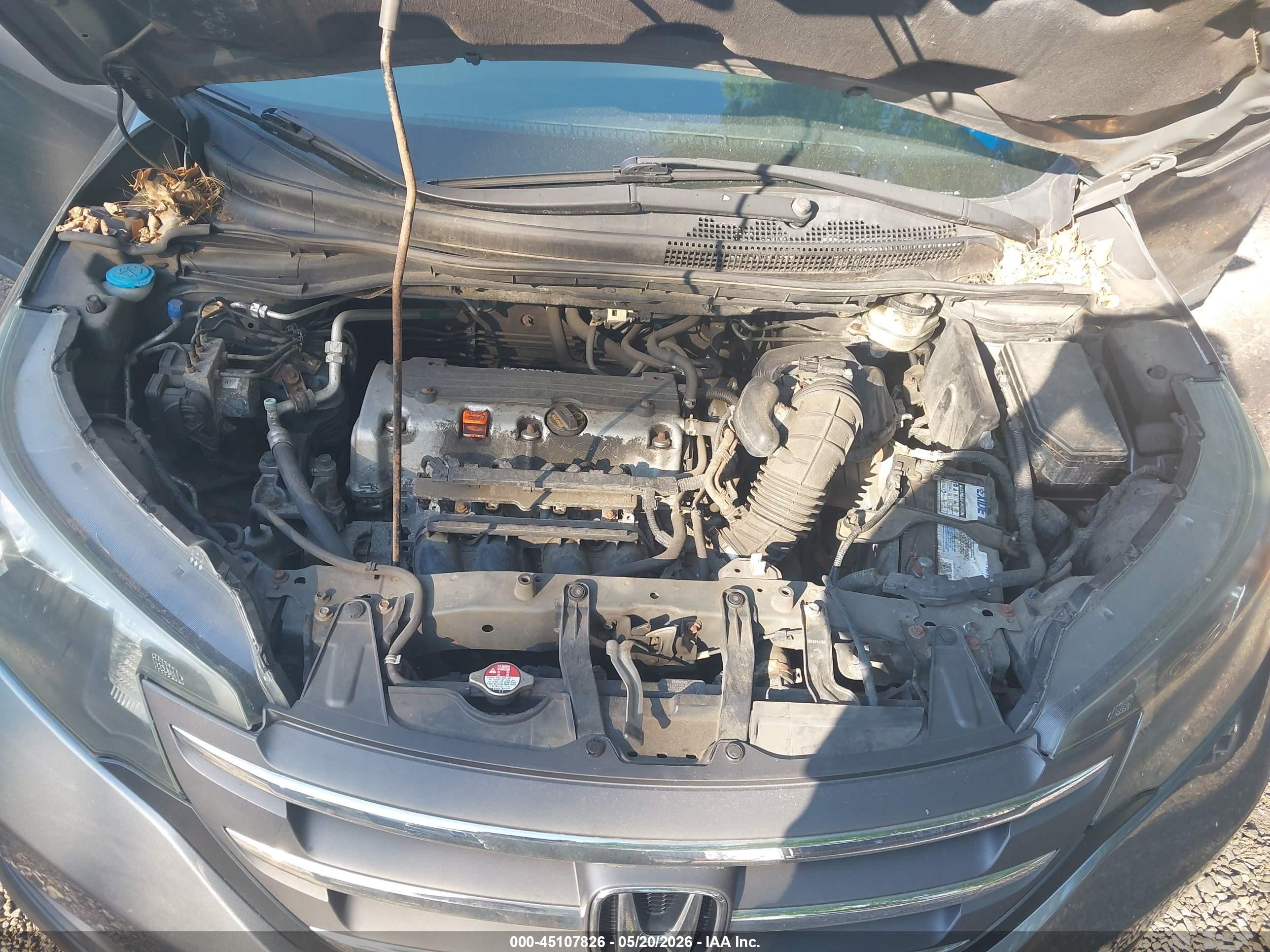 2014 Honda Cr-v Lx Серый vin: 2HKRM4H34EH679069