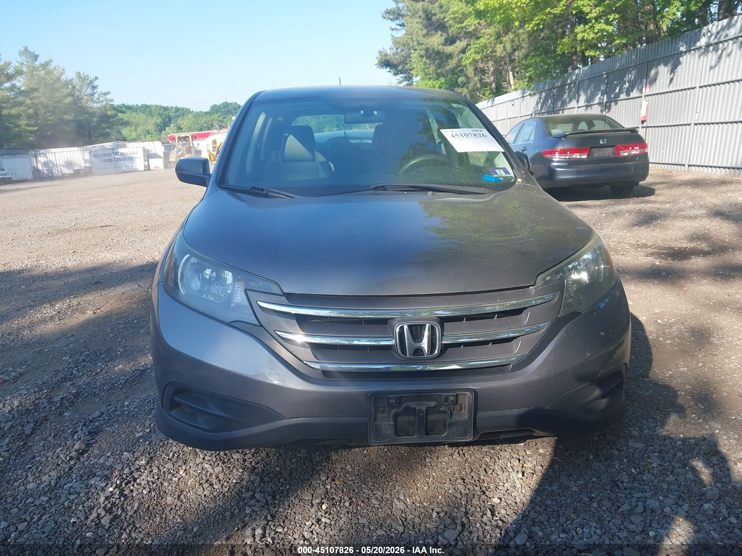 2014 Honda Cr-v Lx Серый vin: 2HKRM4H34EH679069