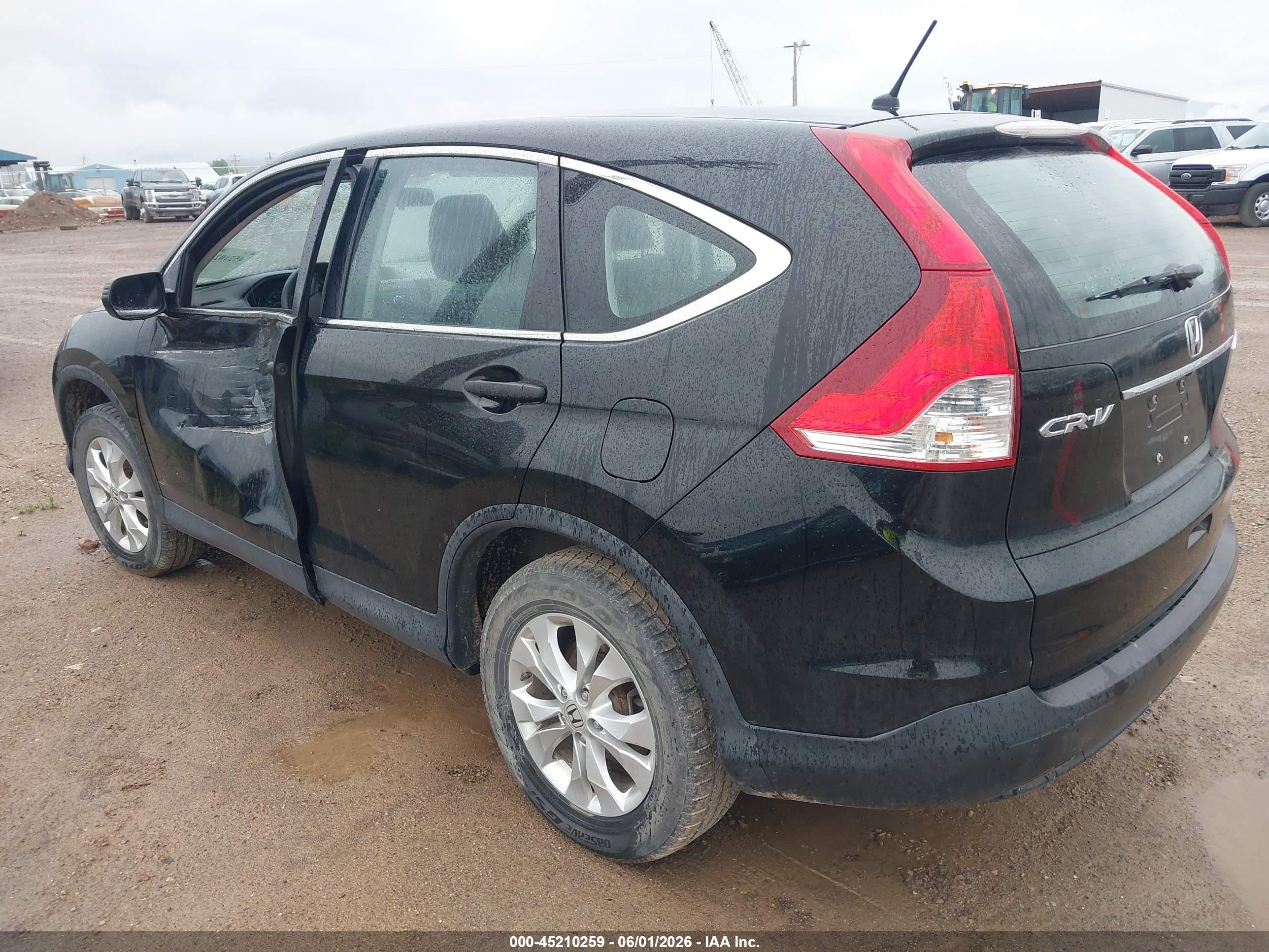 2014 Honda Cr-v Lx Black vin: 2HKRM4H34EH689892