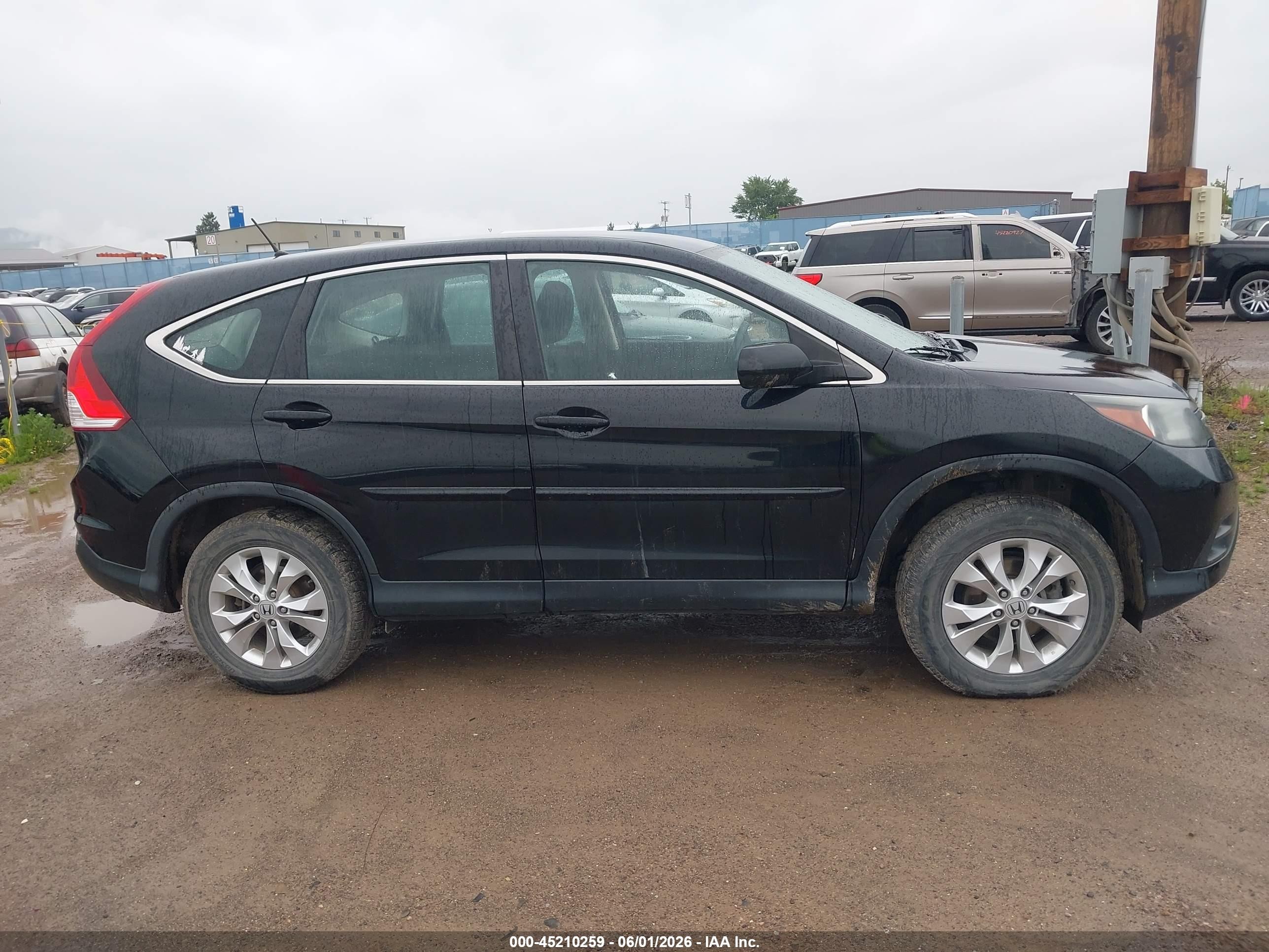 2014 Honda Cr-v Lx Black vin: 2HKRM4H34EH689892