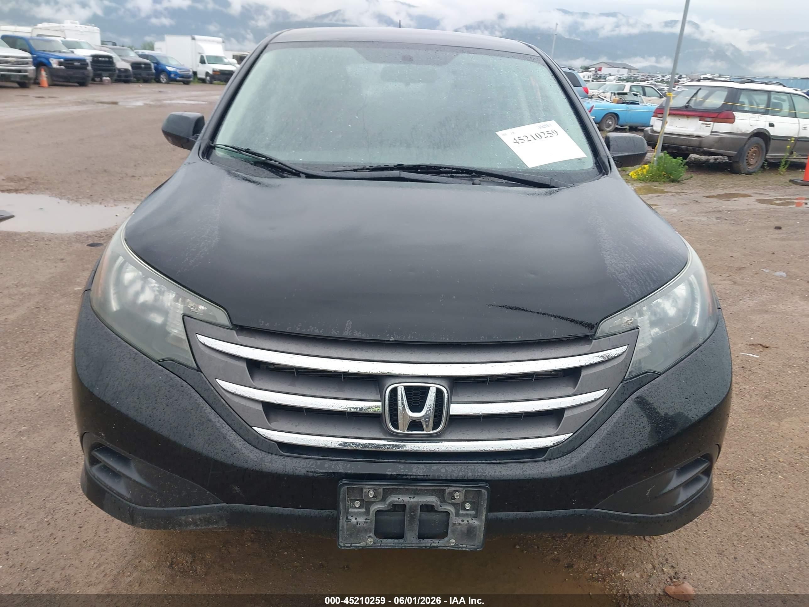 2014 Honda Cr-v Lx Black vin: 2HKRM4H34EH689892