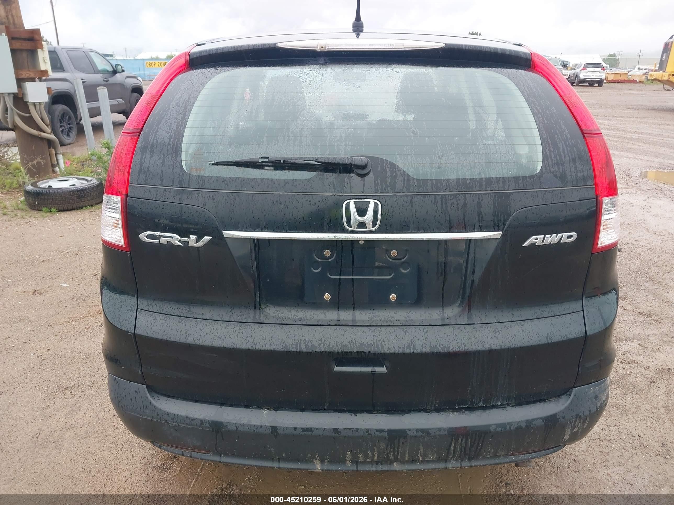 2014 Honda Cr-v Lx Black vin: 2HKRM4H34EH689892
