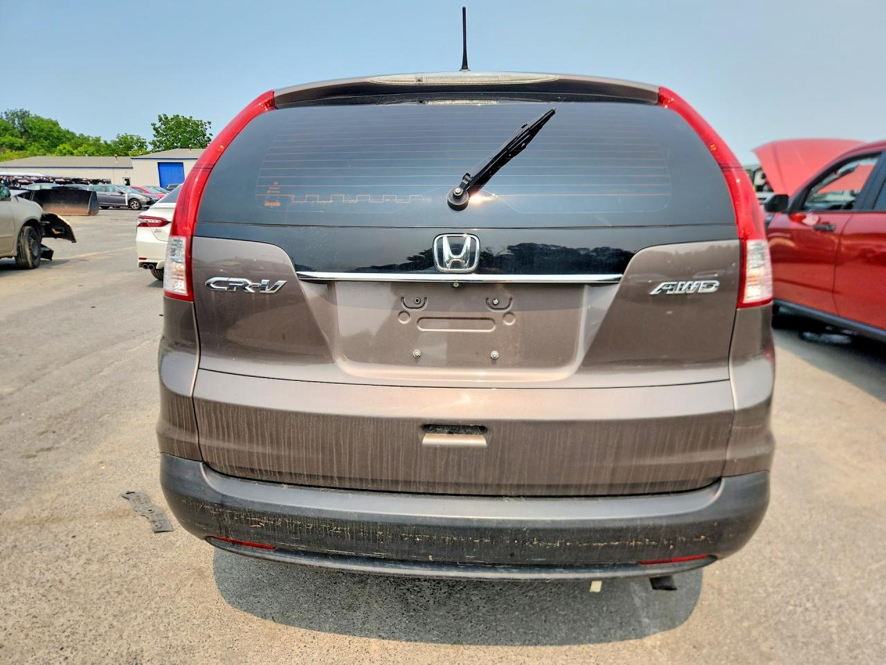 2014 Honda Cr-v Lx Brown vin: 2HKRM4H34EH726066