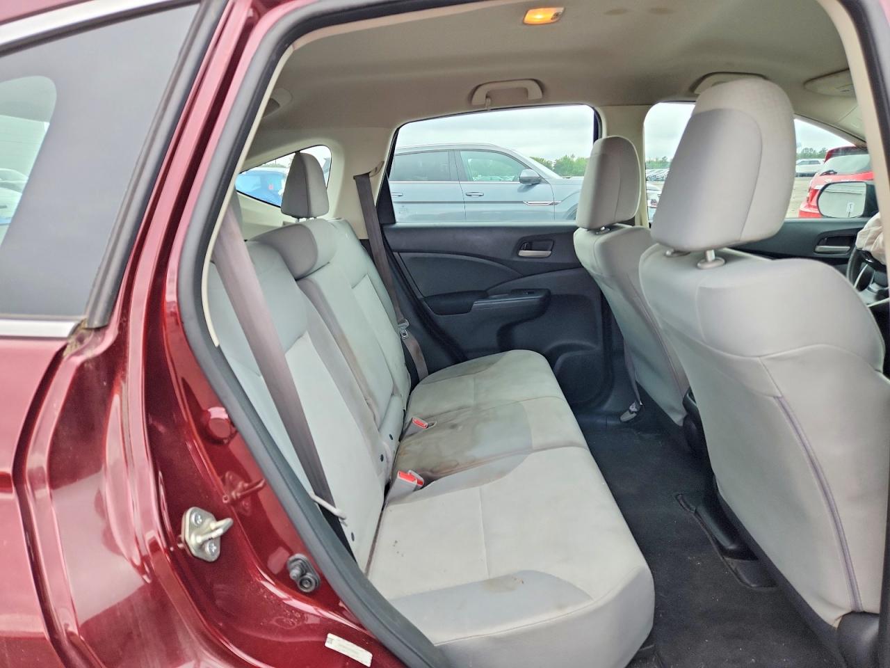 2015 Honda Cr-v Lx Red vin: 2HKRM4H34FH689960
