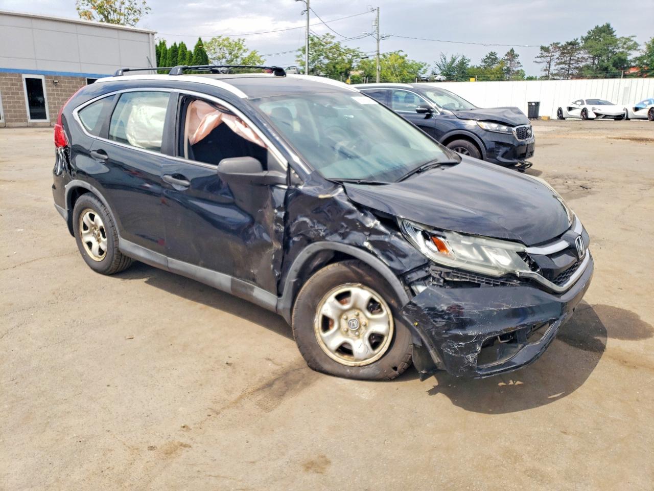 2016 Honda Cr-v Lx Black vin: 2HKRM4H34GH677597