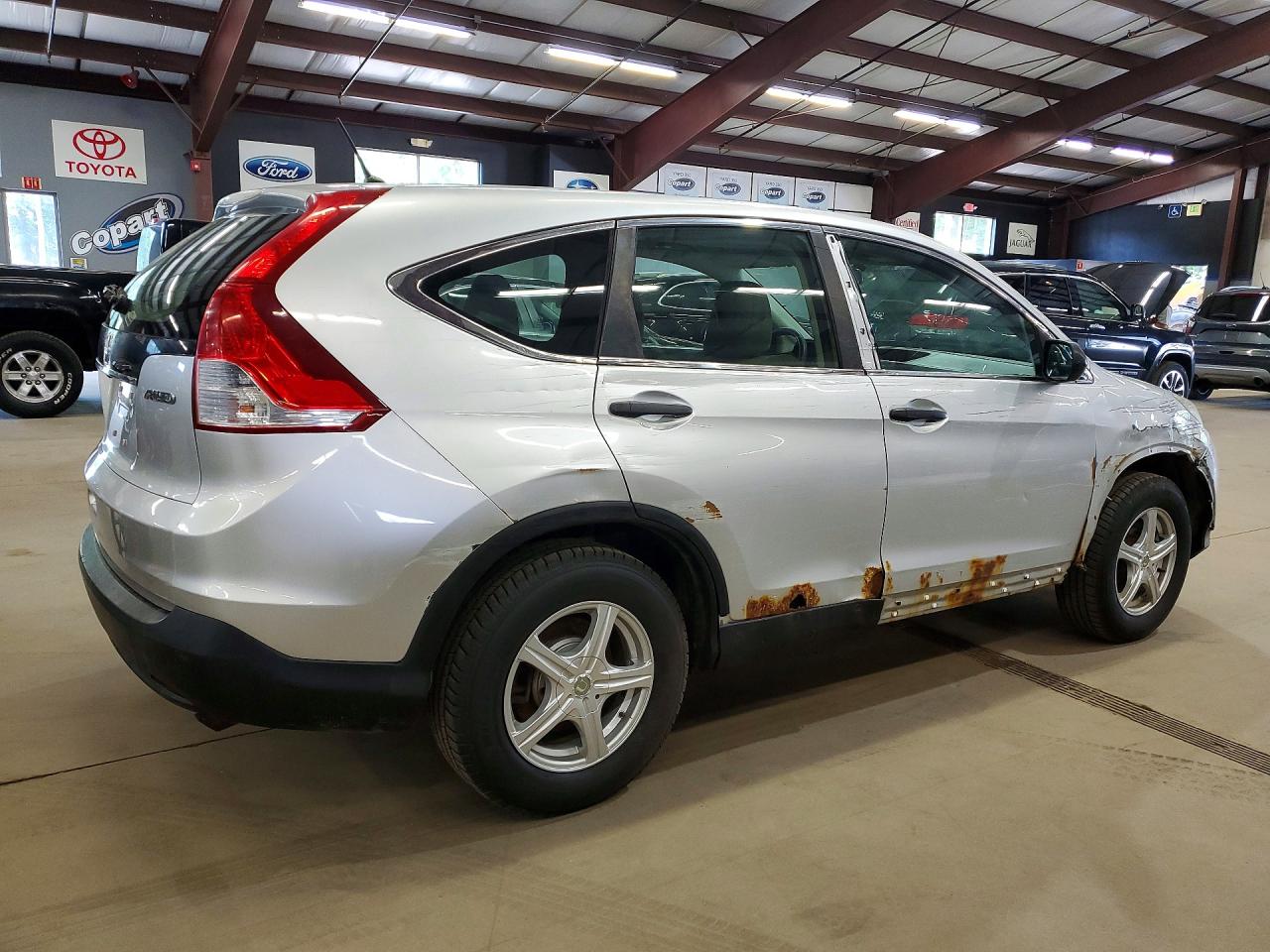 2013 Honda Cr-v Lx Серебряный vin: 2HKRM4H35DH643017