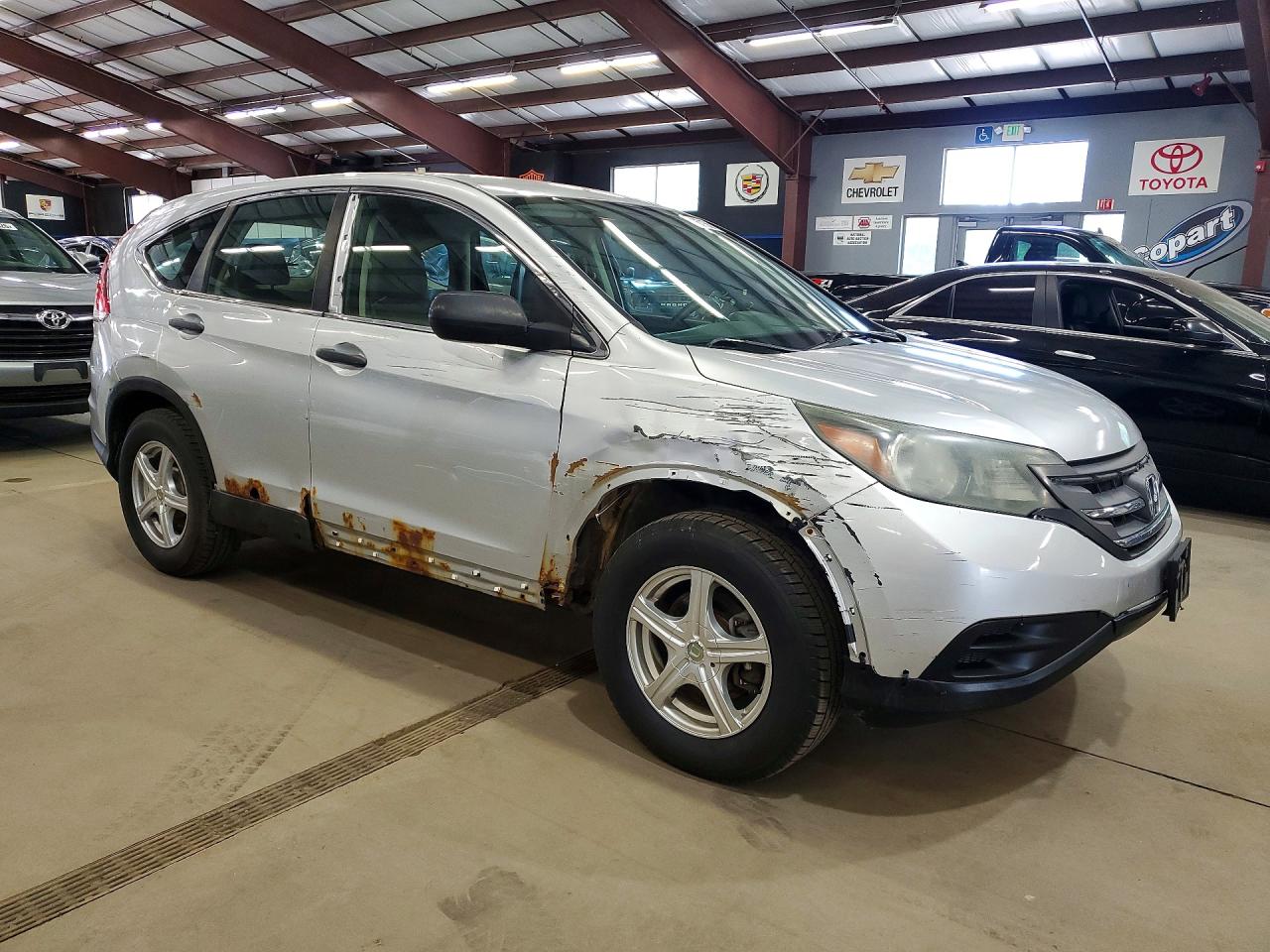 2013 Honda Cr-v Lx Серебряный vin: 2HKRM4H35DH643017