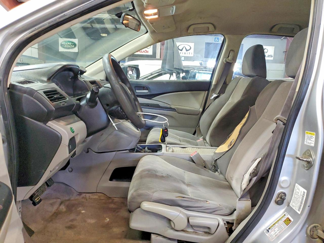 2013 Honda Cr-v Lx Серебряный vin: 2HKRM4H35DH643017
