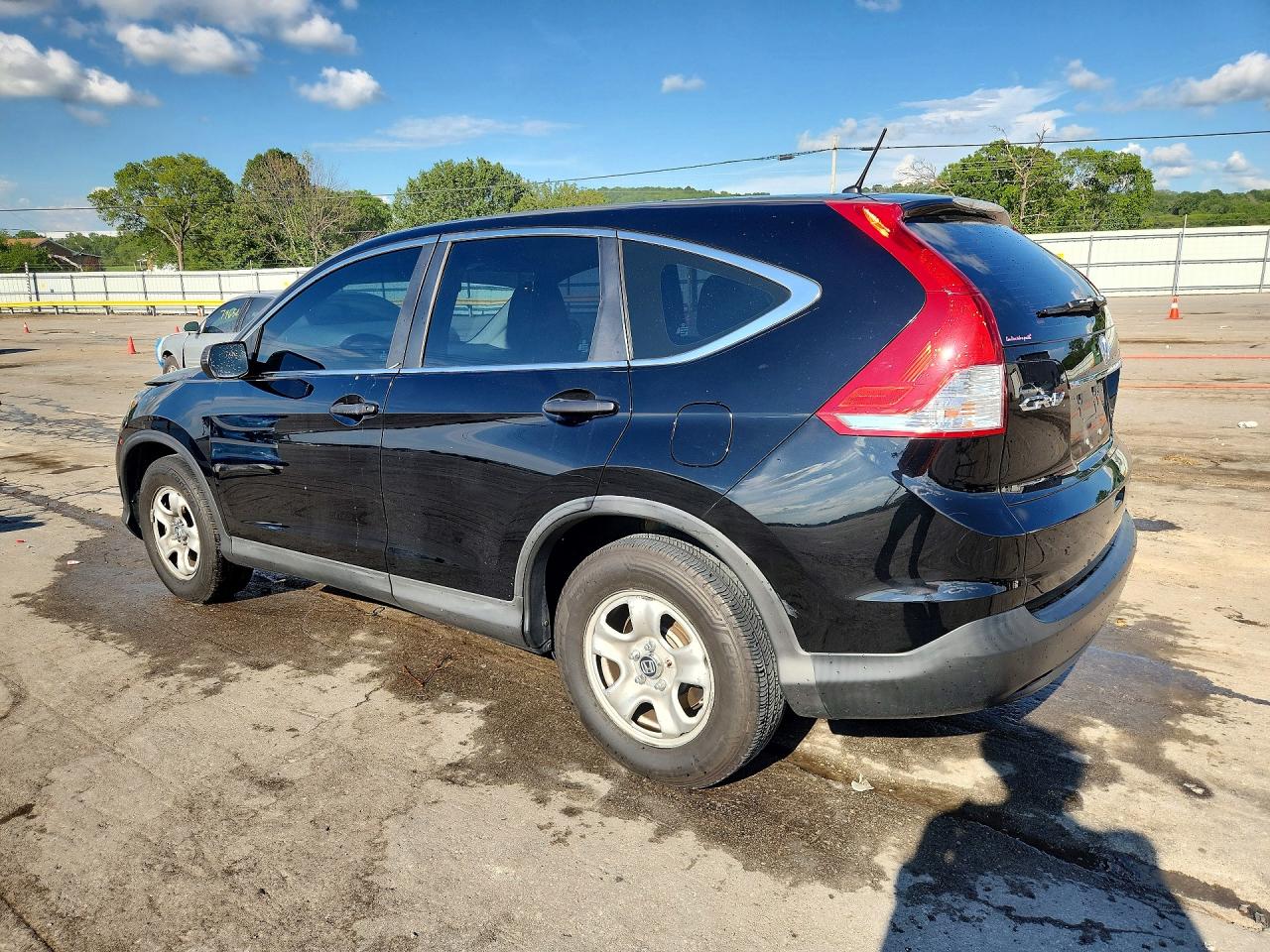 2013 Honda Cr-v Lx Black vin: 2HKRM4H35DH648654