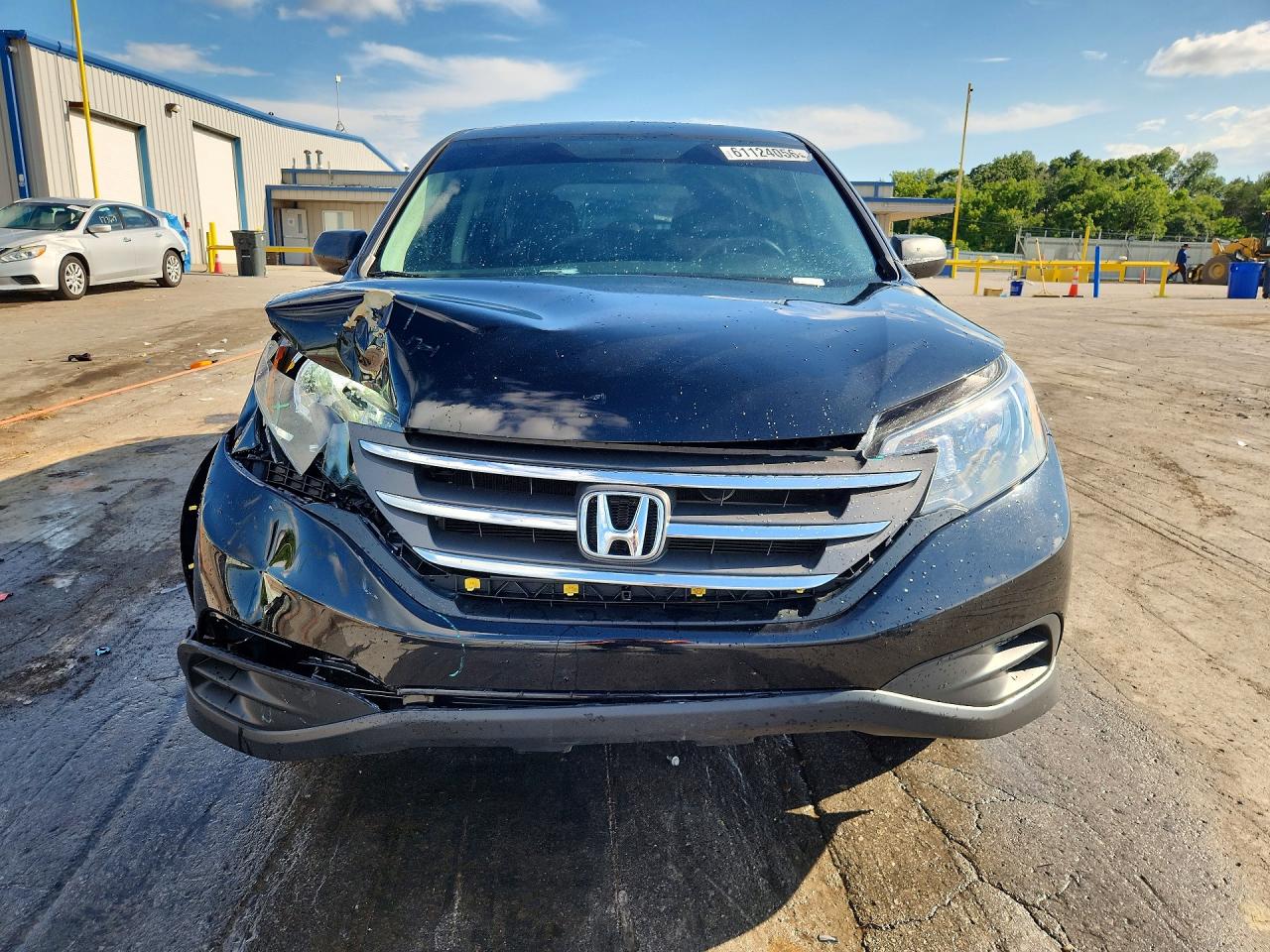 2013 Honda Cr-v Lx Black vin: 2HKRM4H35DH648654