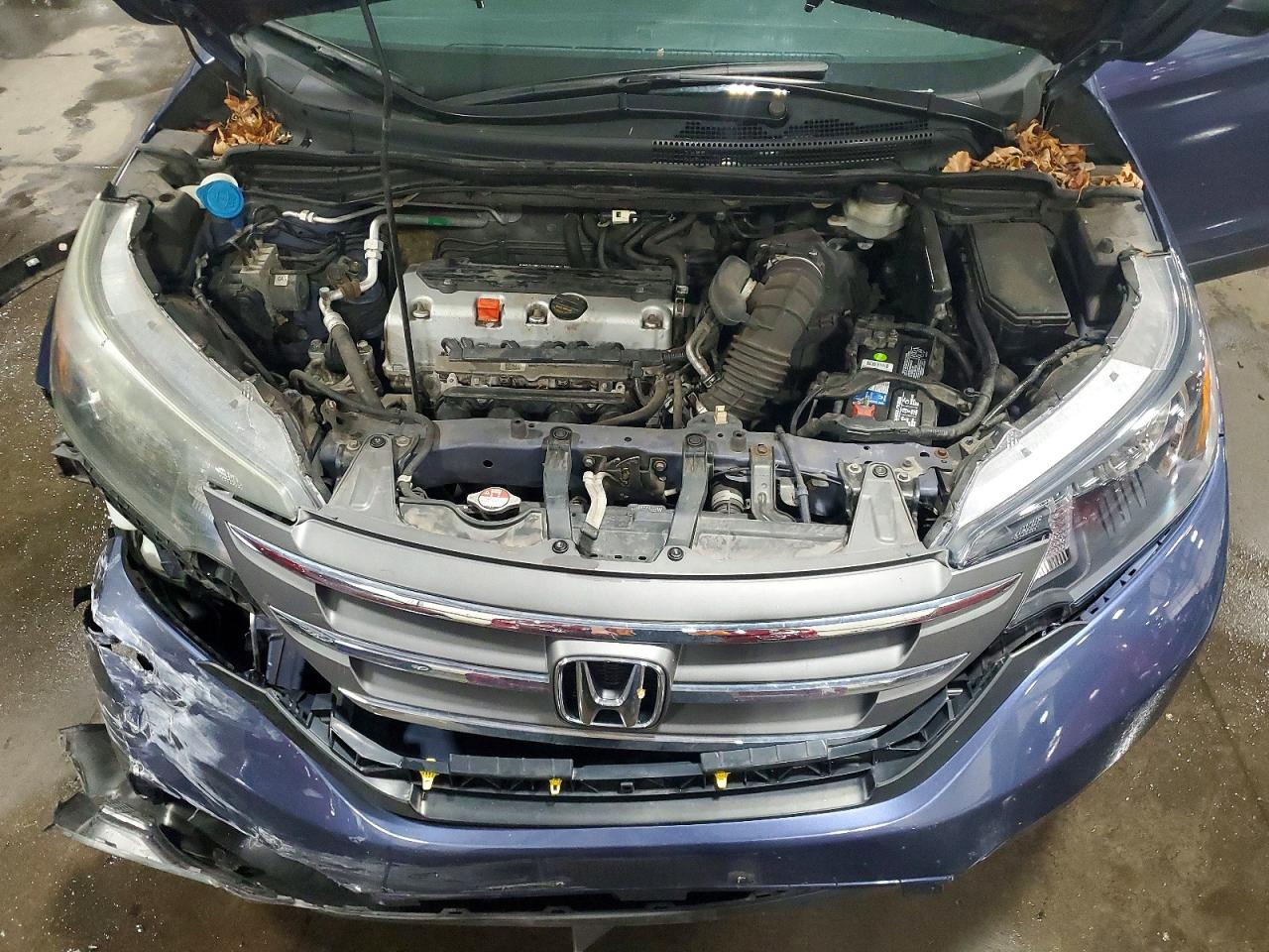 2013 Honda Cr-v Lx Blue vin: 2HKRM4H35DH692721