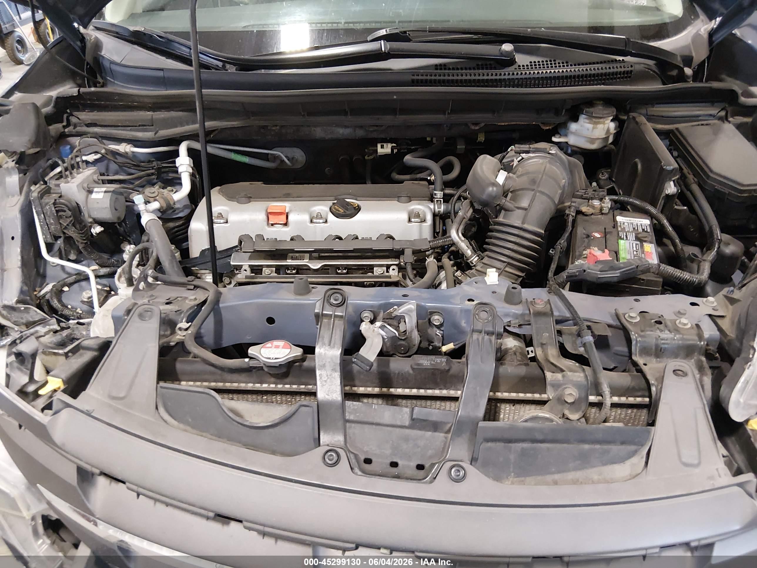 2013 Honda Cr-v Lx Blue vin: 2HKRM4H35DH693934