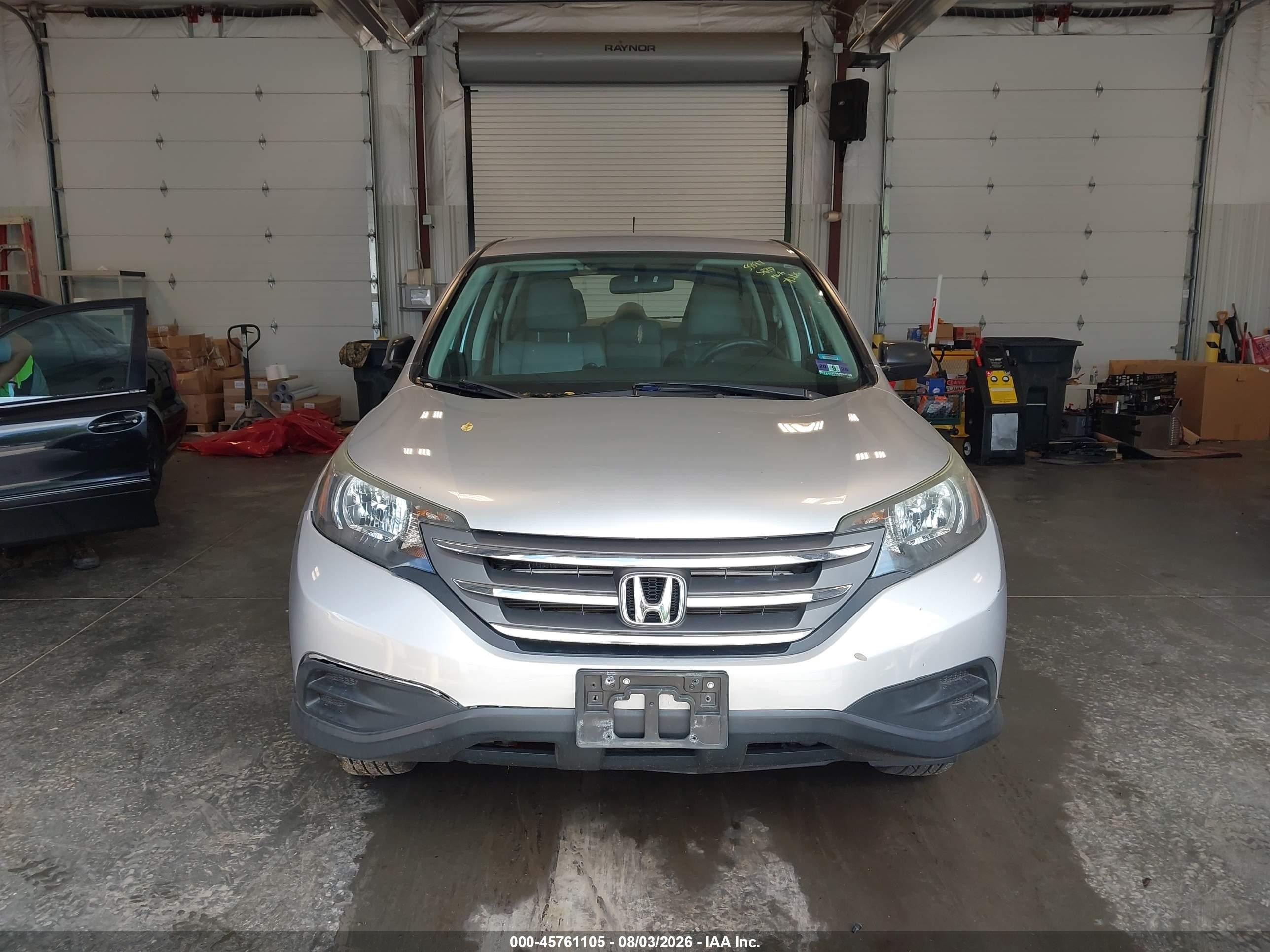 2014 Honda Cr-v Lx Silver vin: 2HKRM4H35EH600010