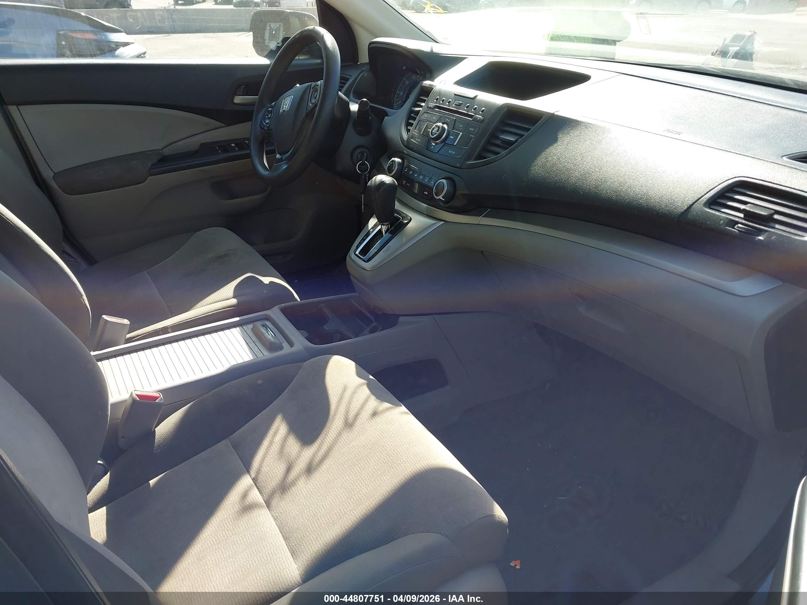 2014 Honda Cr-v Lx Gray vin: 2HKRM4H35EH601870