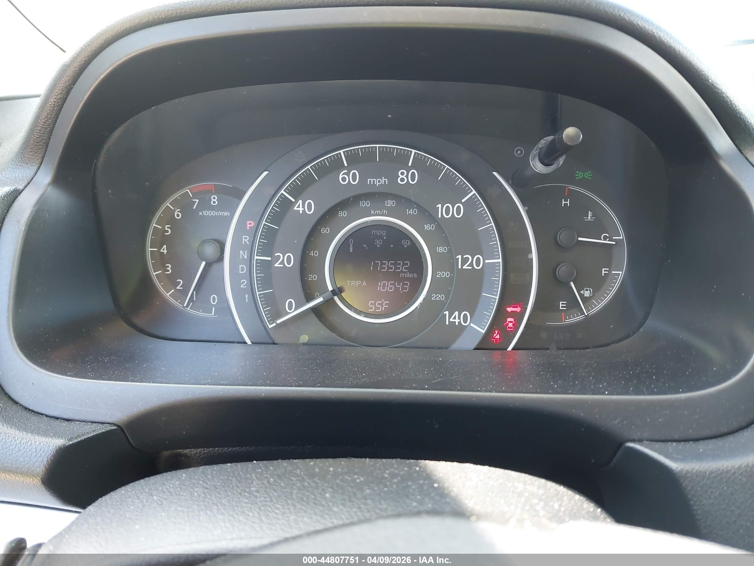2014 Honda Cr-v Lx Gray vin: 2HKRM4H35EH601870