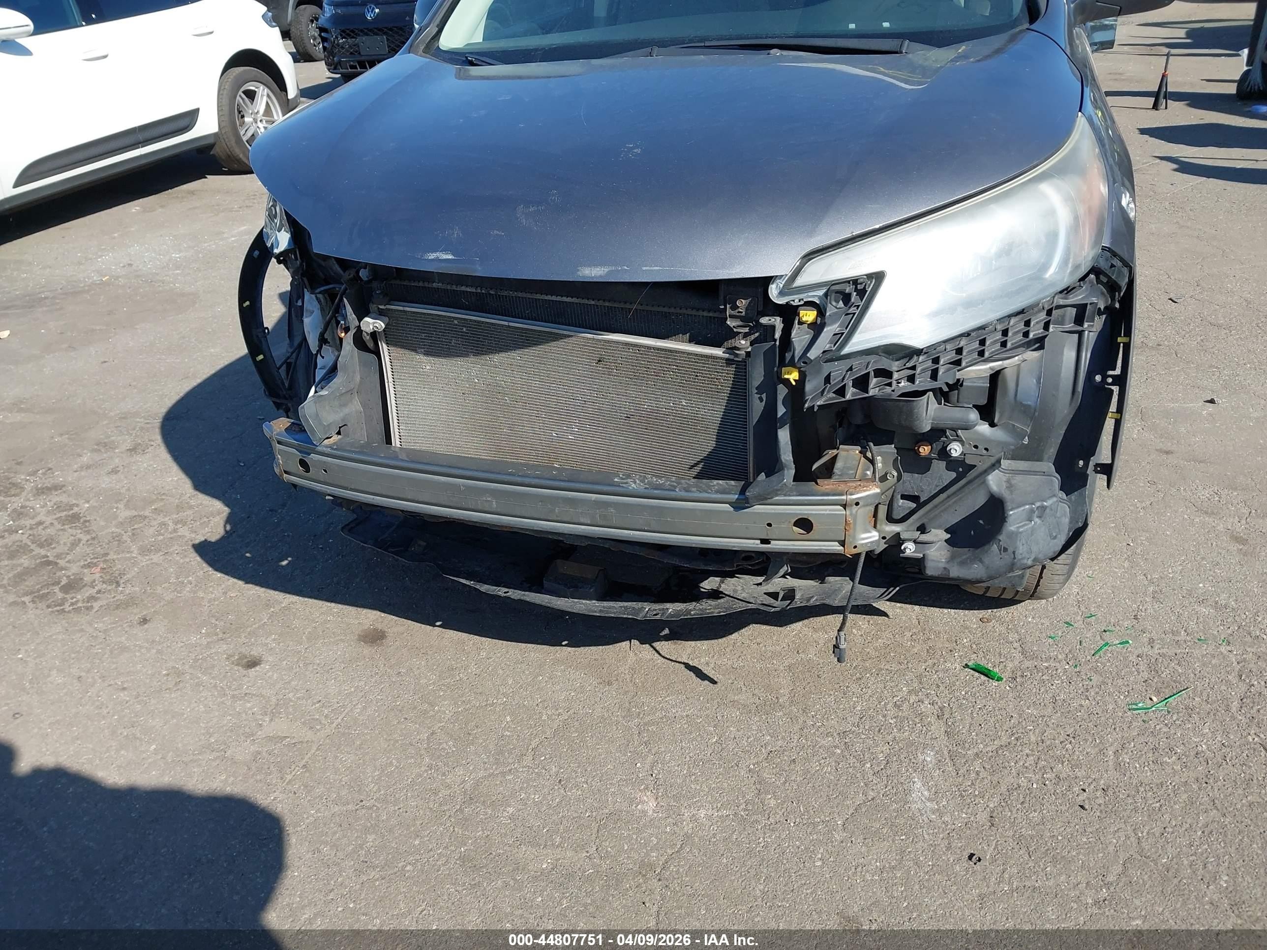 2014 Honda Cr-v Lx Gray vin: 2HKRM4H35EH601870