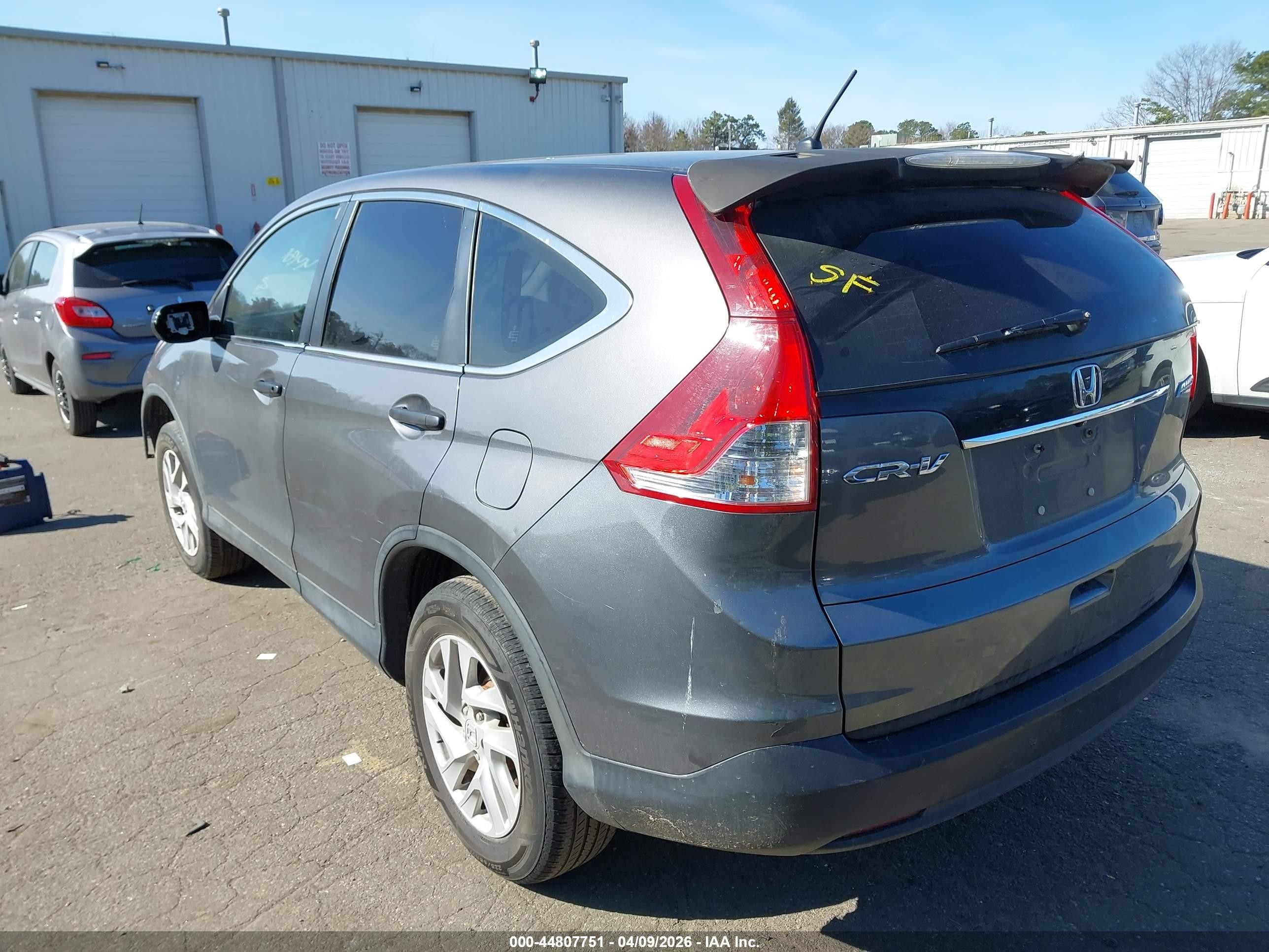 2014 Honda Cr-v Lx Gray vin: 2HKRM4H35EH601870