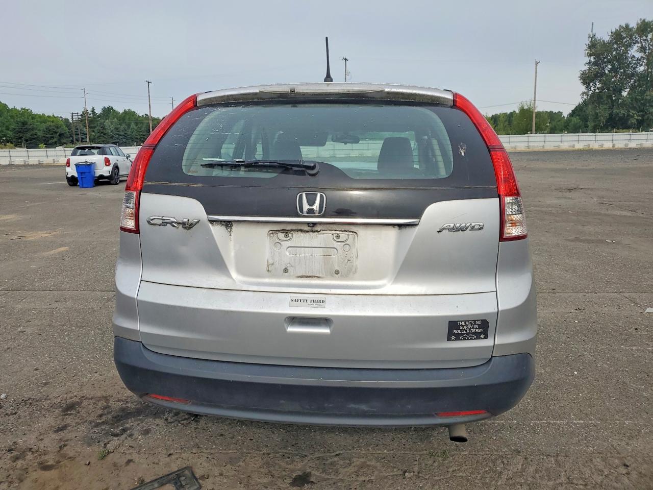 2014 Honda Cr-v Lx Gray vin: 2HKRM4H35EH645660