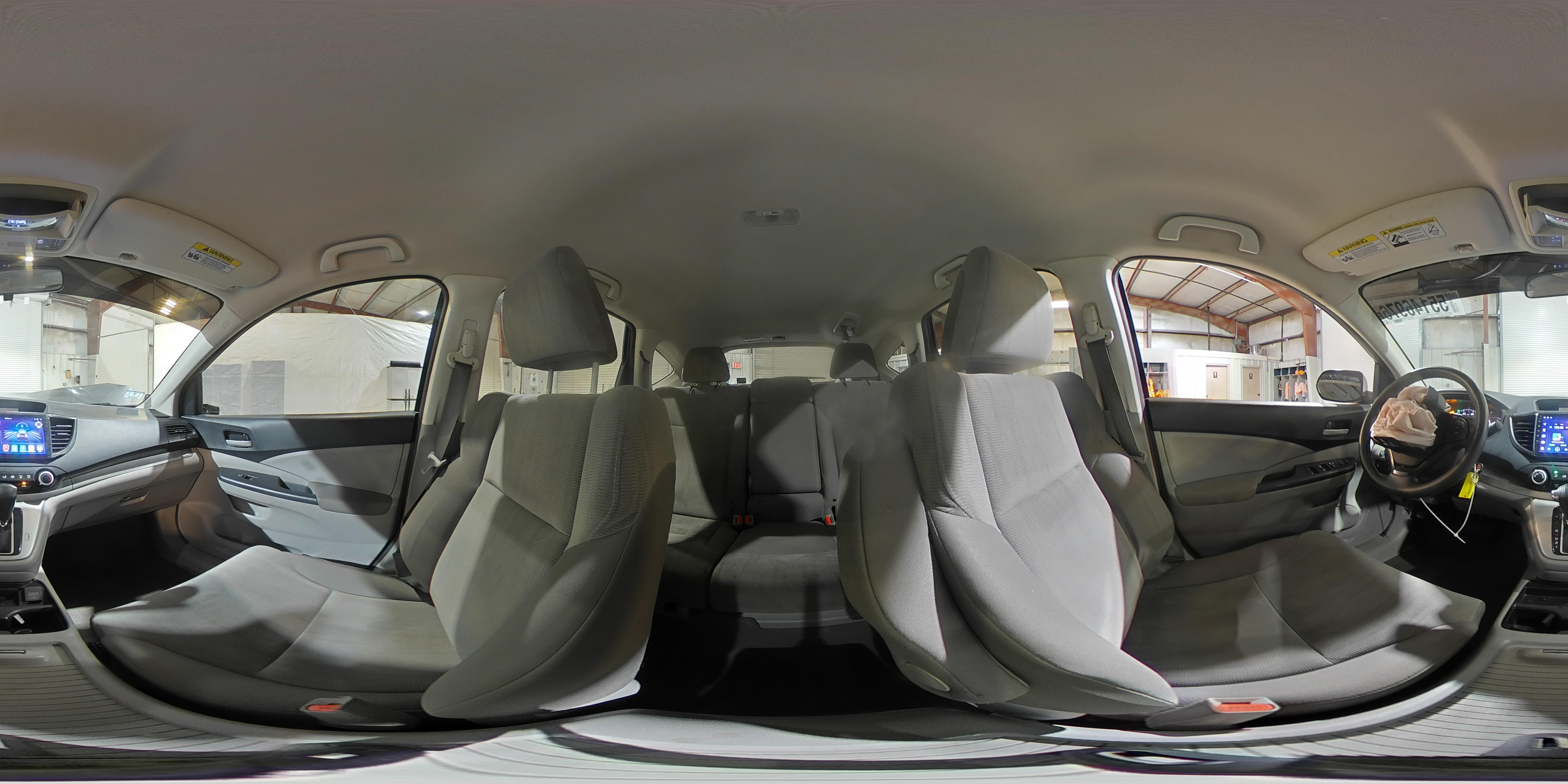 2014 Honda Cr-v Lx Gray vin: 2HKRM4H35EH670171