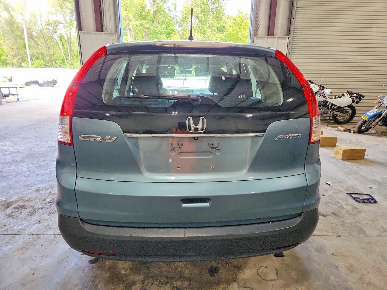 2014 Honda Cr-v Lx Blue vin: 2HKRM4H35EH673930