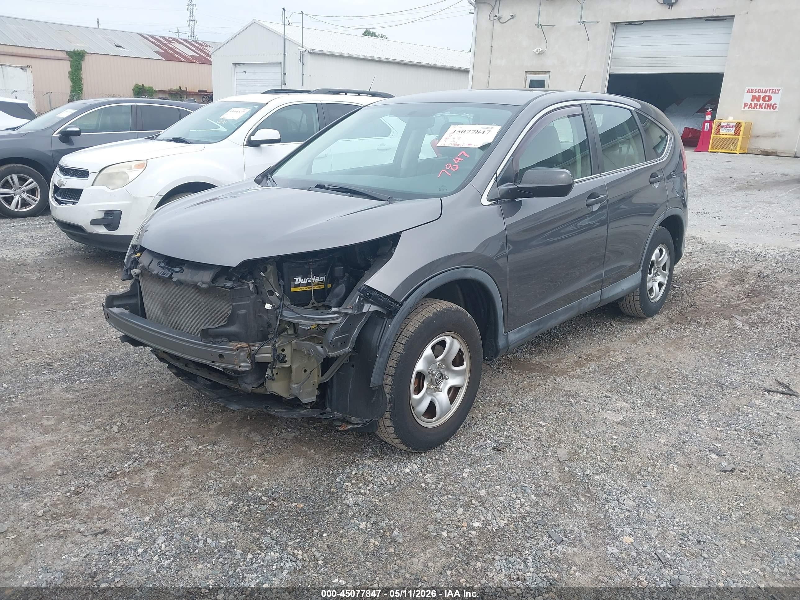 2014 Honda Cr-v Lx Серый vin: 2HKRM4H35EH680988