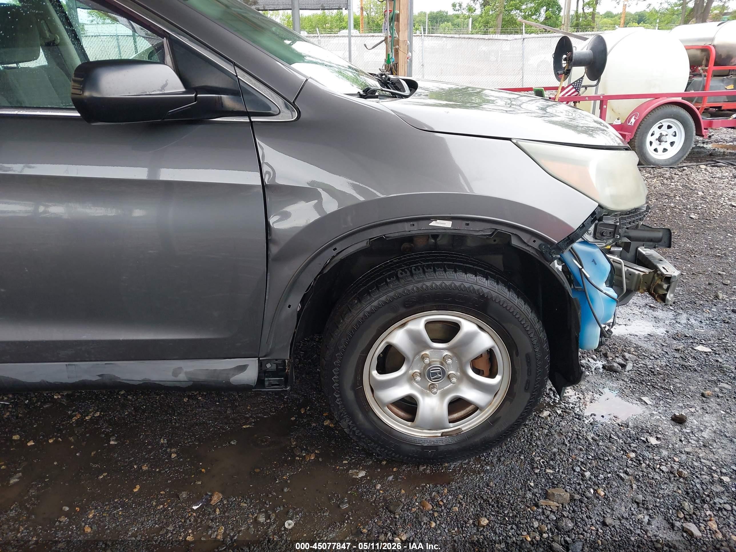 2014 Honda Cr-v Lx Серый vin: 2HKRM4H35EH680988