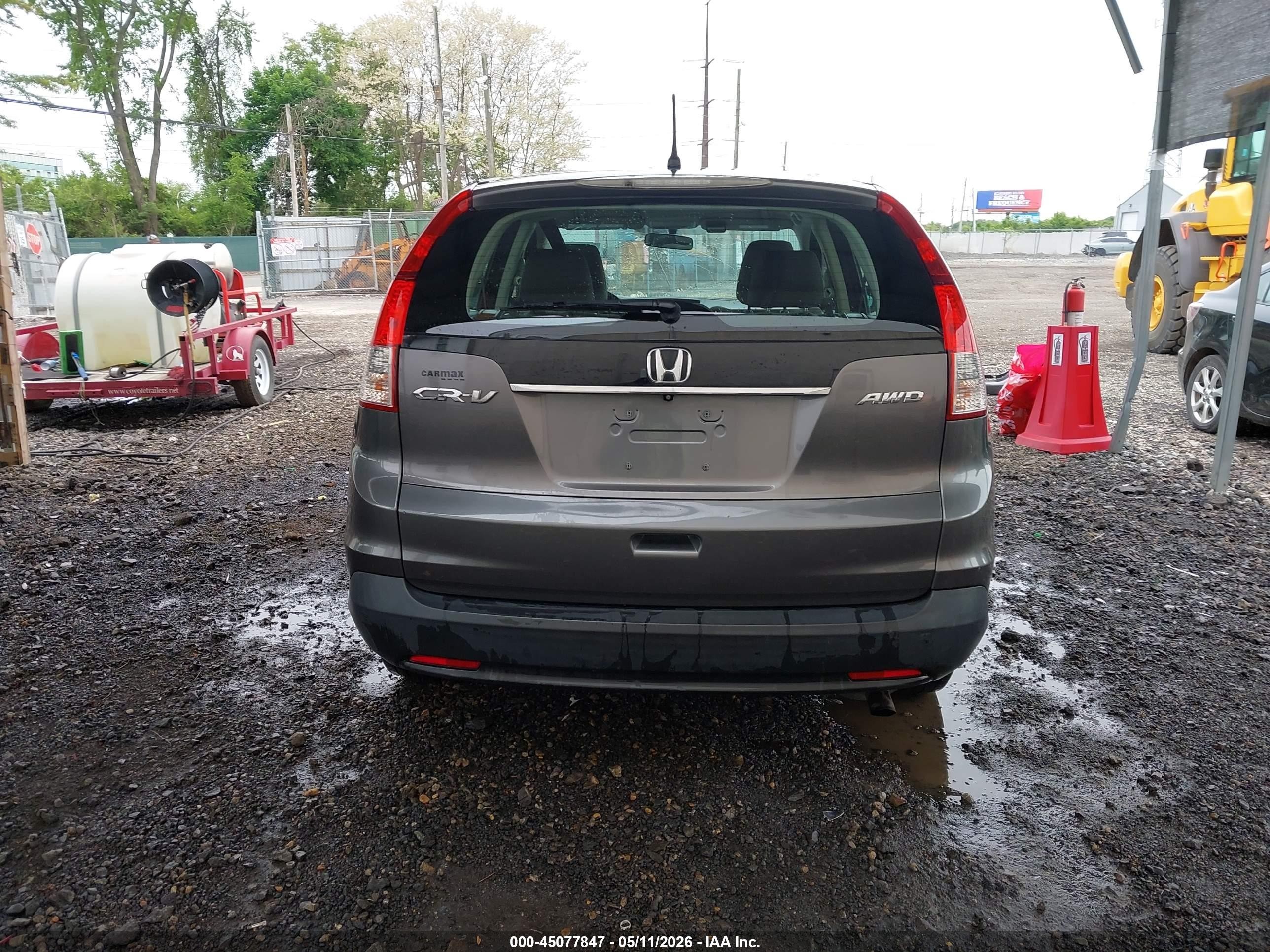 2014 Honda Cr-v Lx Серый vin: 2HKRM4H35EH680988