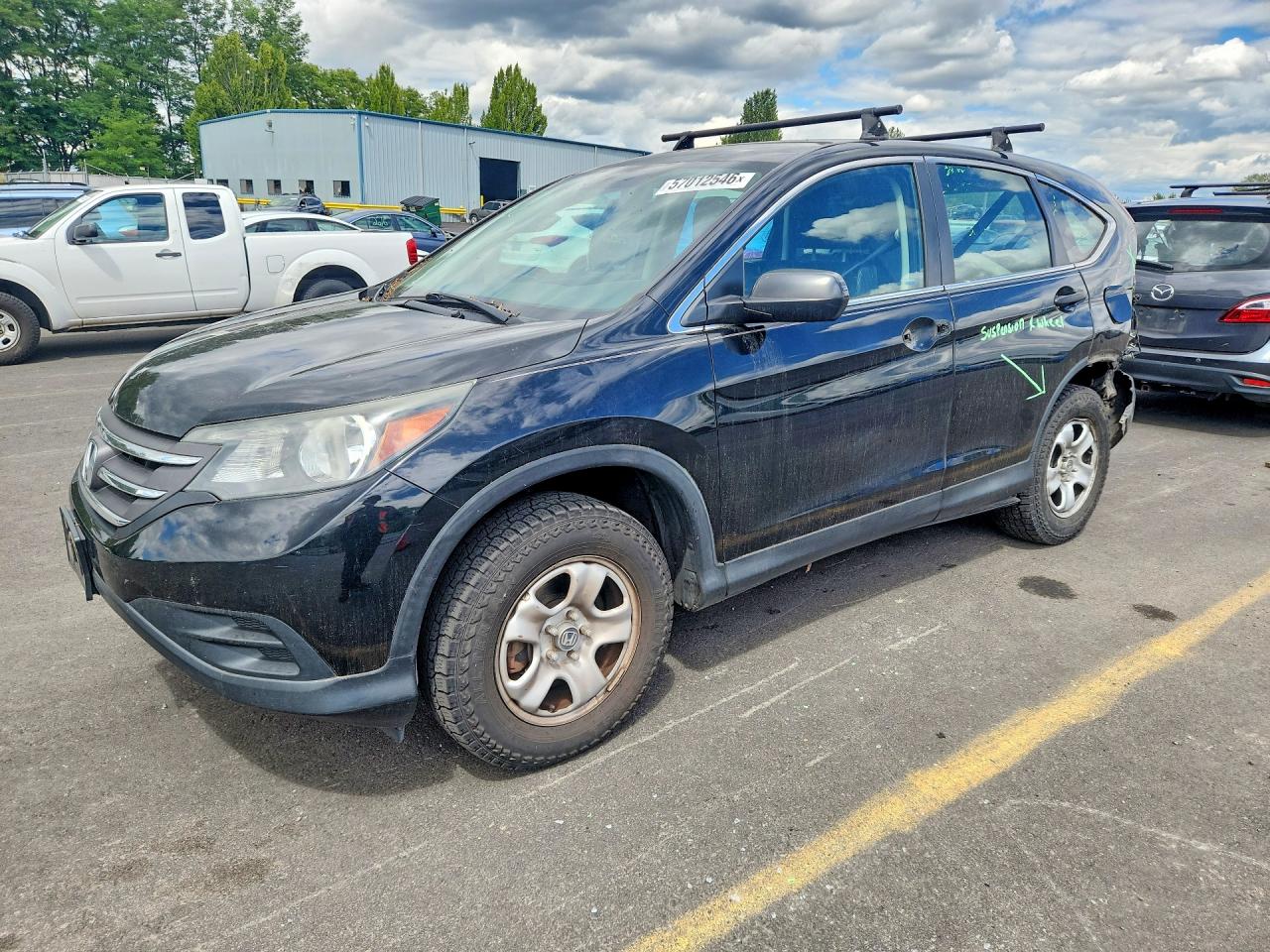 2014 Honda Cr-v Lx Черный vin: 2HKRM4H35EH719451