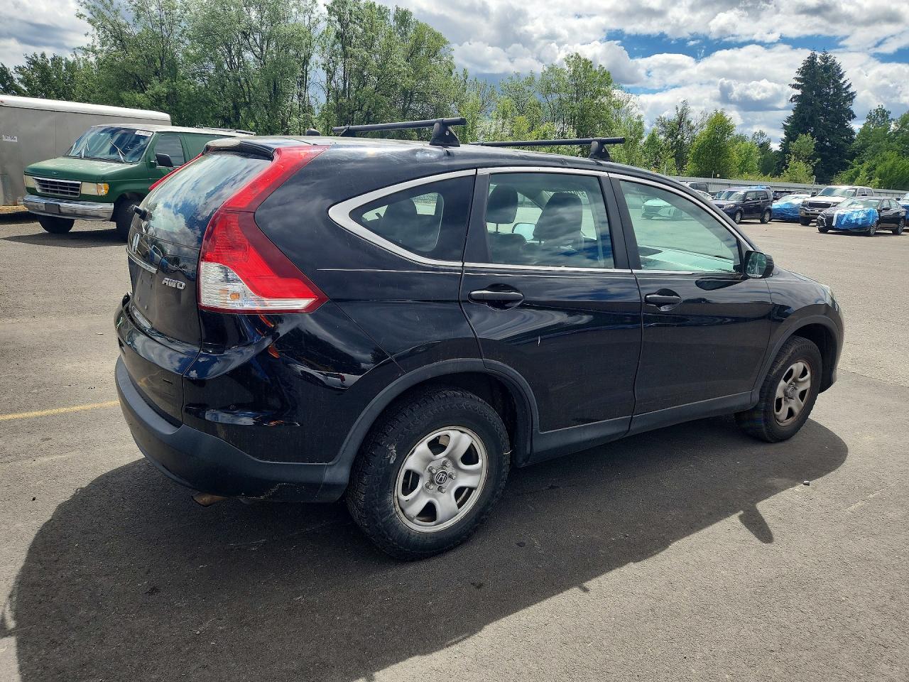 2014 Honda Cr-v Lx Черный vin: 2HKRM4H35EH719451