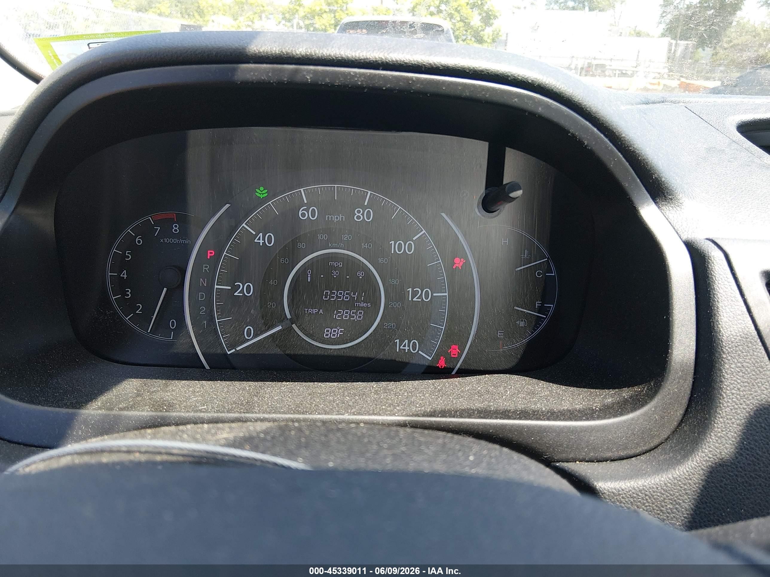 2014 Honda Cr-v Lx Navy vin: 2HKRM4H35EH724696