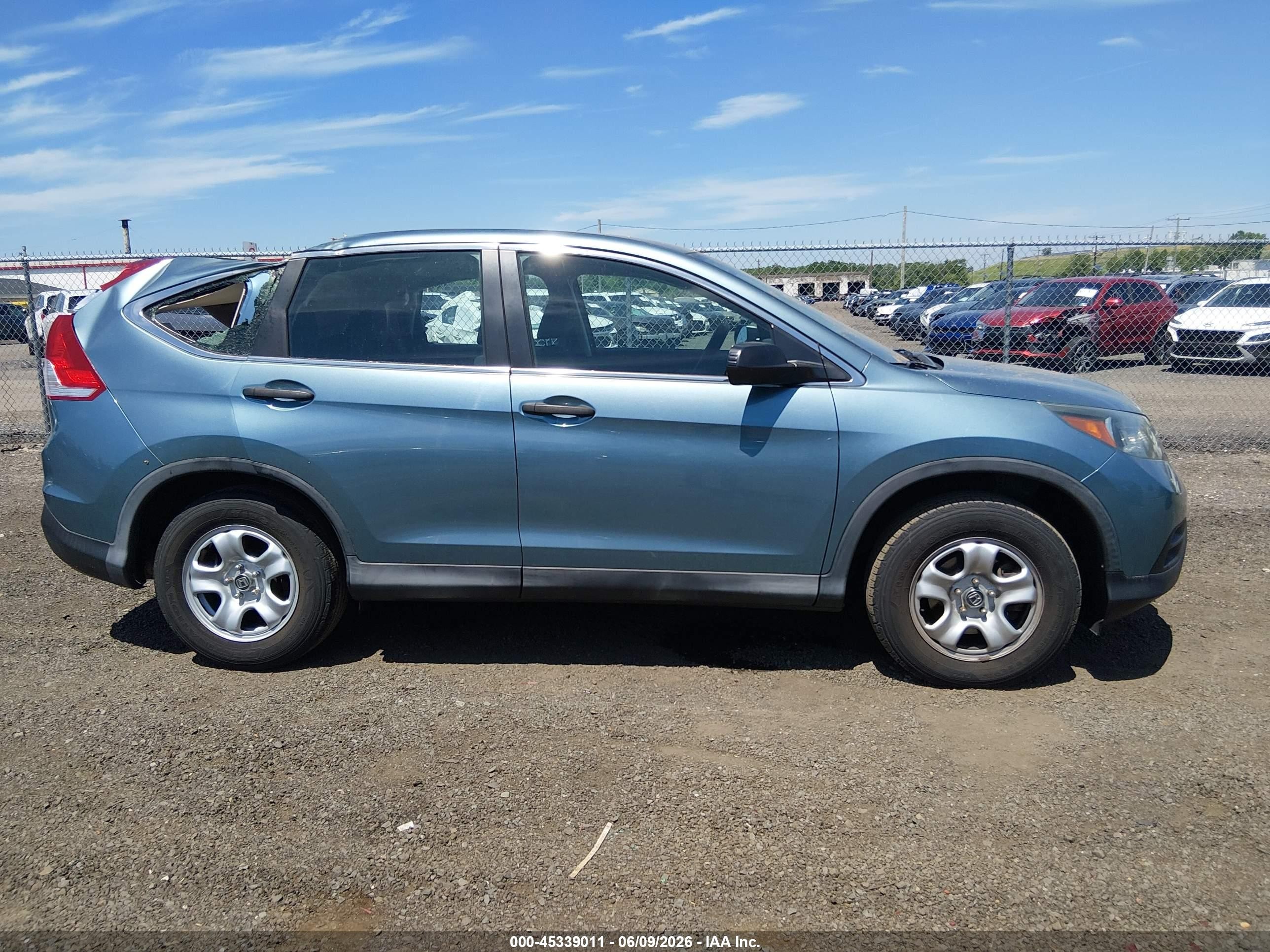 2014 Honda Cr-v Lx Navy vin: 2HKRM4H35EH724696
