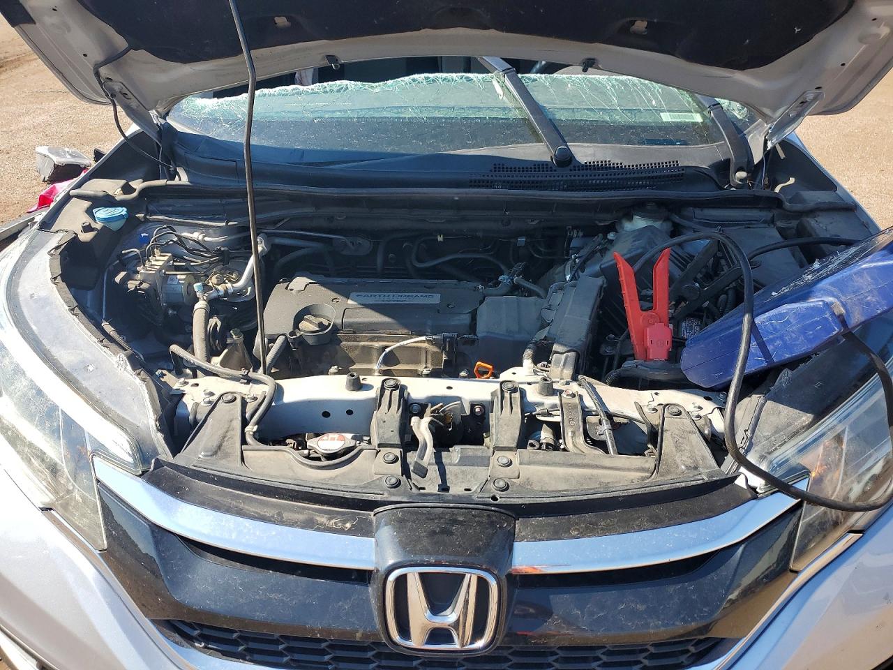 2015 Honda Cr-v Lx Silver vin: 2HKRM4H35FH619061