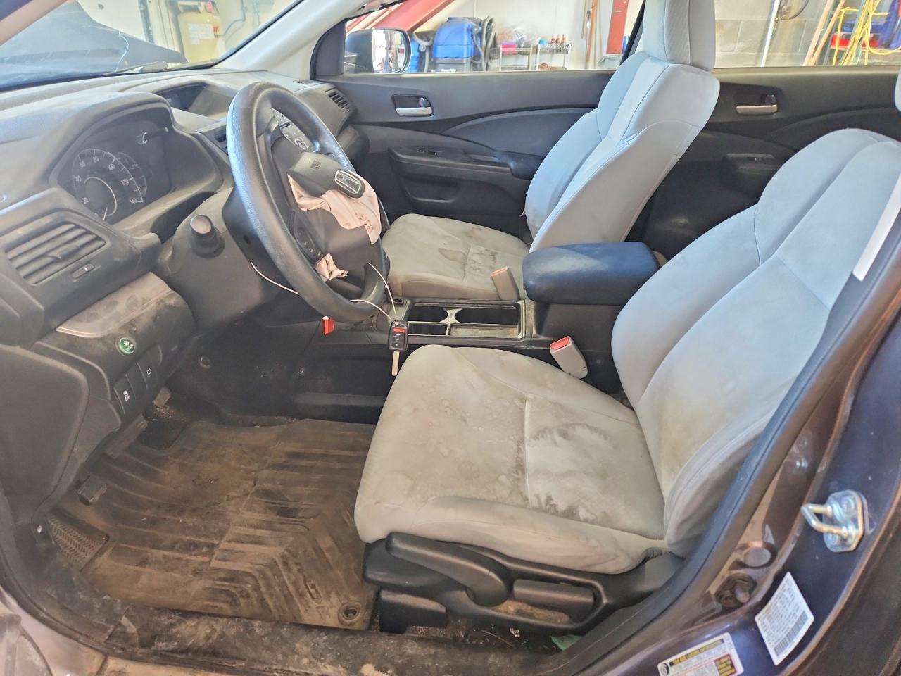 2015 Honda Cr-v Lx Gray vin: 2HKRM4H35FH638760
