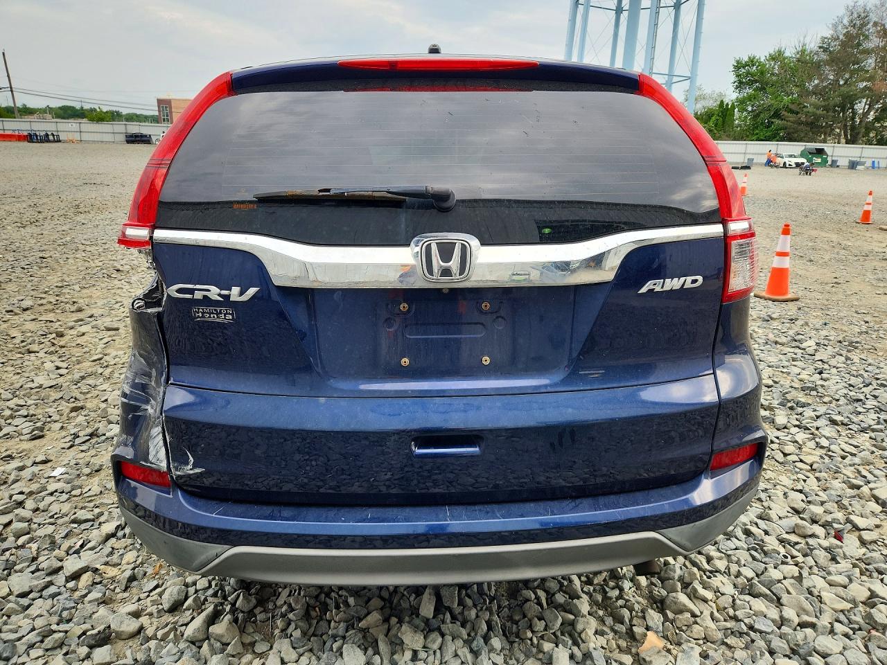 2015 Honda Cr-v Lx Blue vin: 2HKRM4H35FH684864