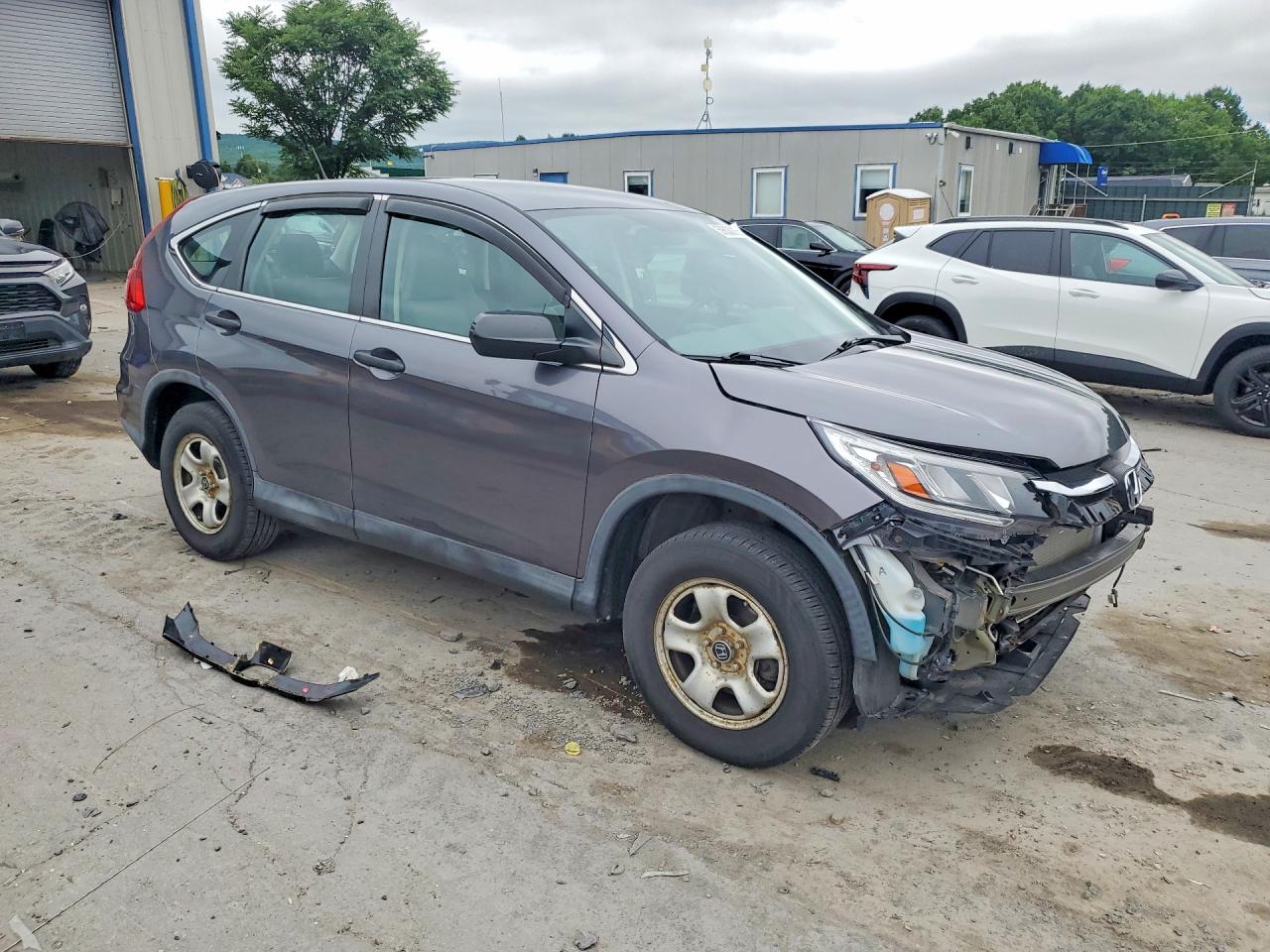 2015 Honda Cr-v Lx Charcoal vin: 2HKRM4H35FH700478