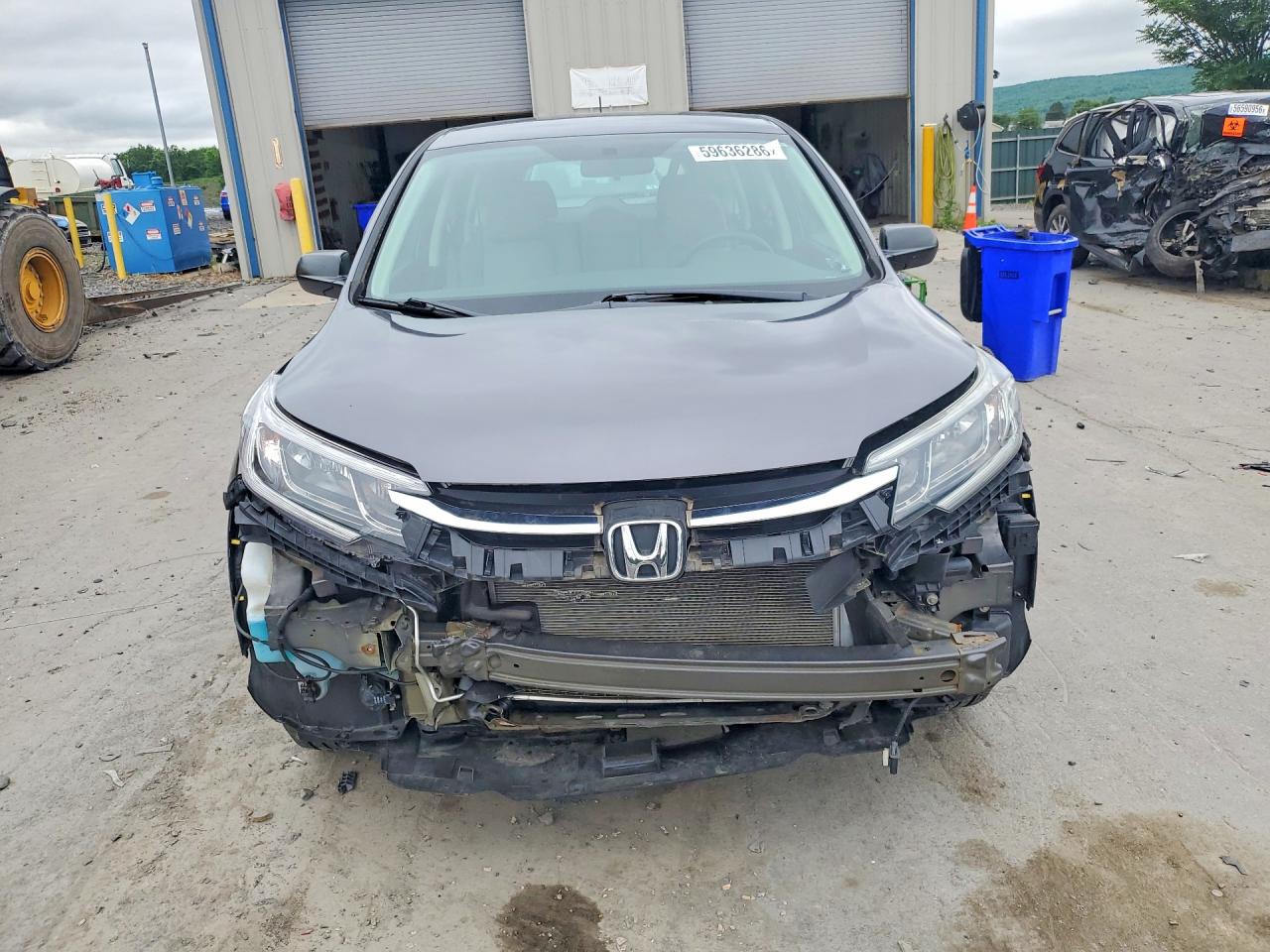 2015 Honda Cr-v Lx Charcoal vin: 2HKRM4H35FH700478