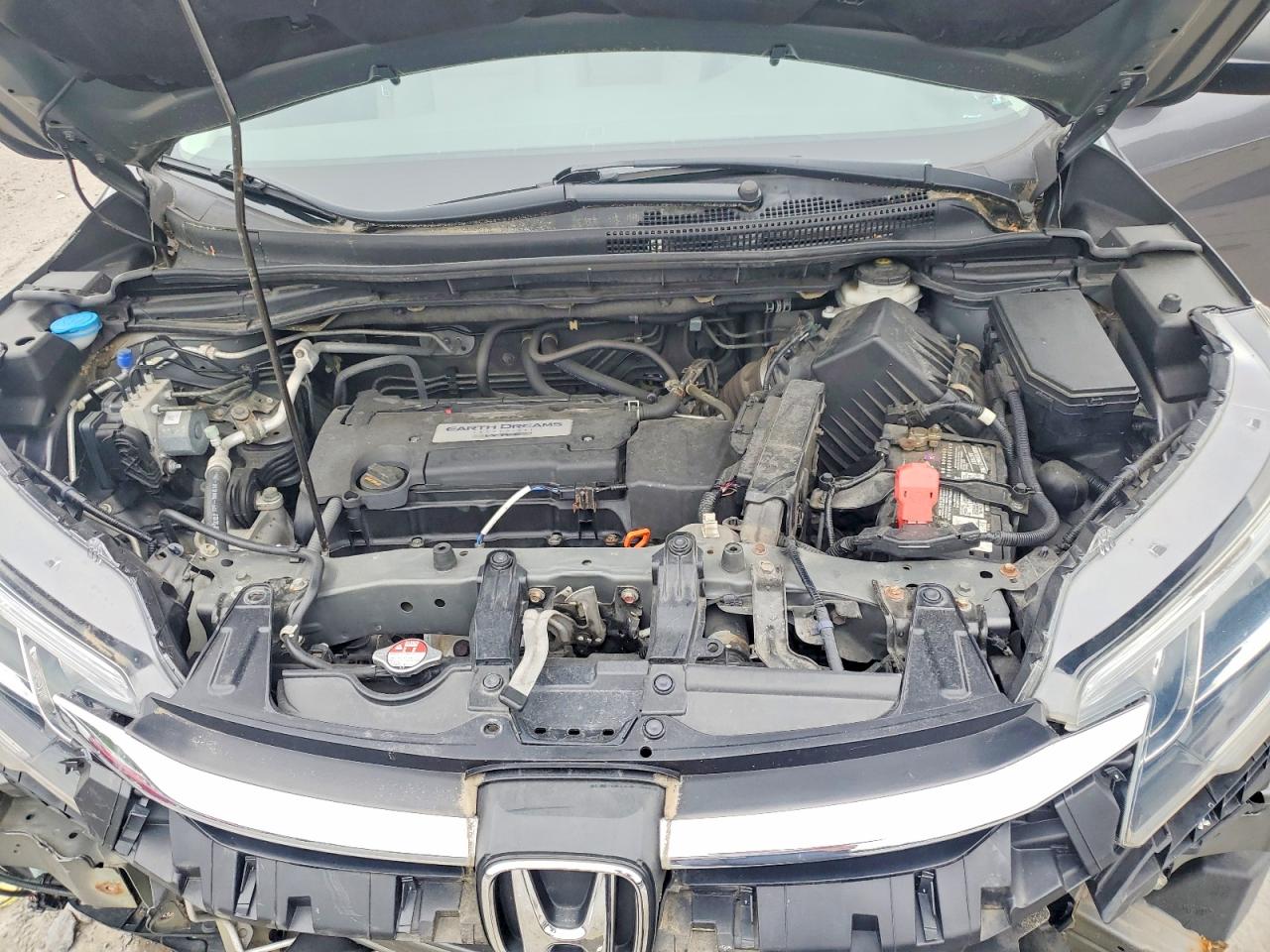 2015 Honda Cr-v Lx Charcoal vin: 2HKRM4H35FH700478