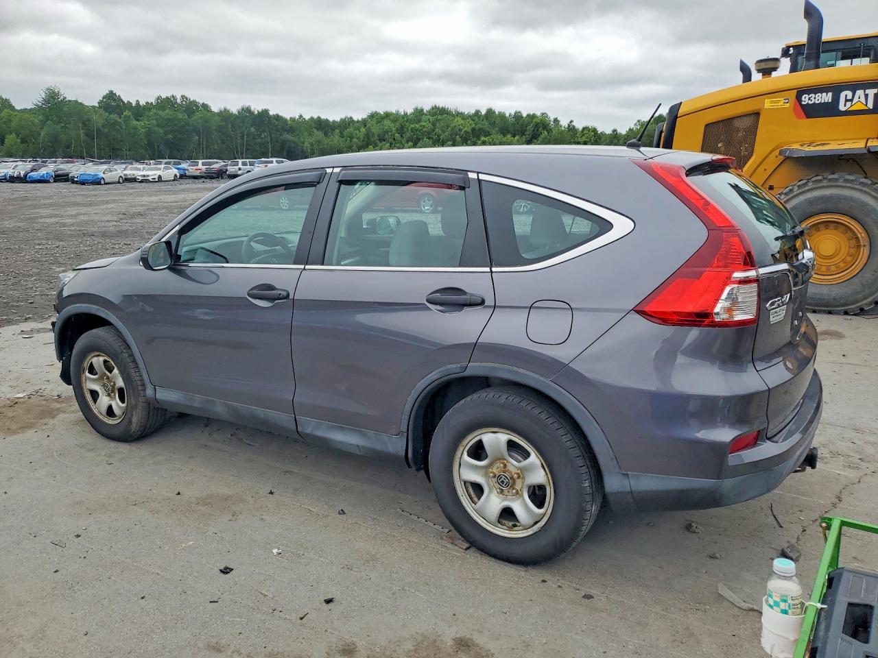 2015 Honda Cr-v Lx Charcoal vin: 2HKRM4H35FH700478