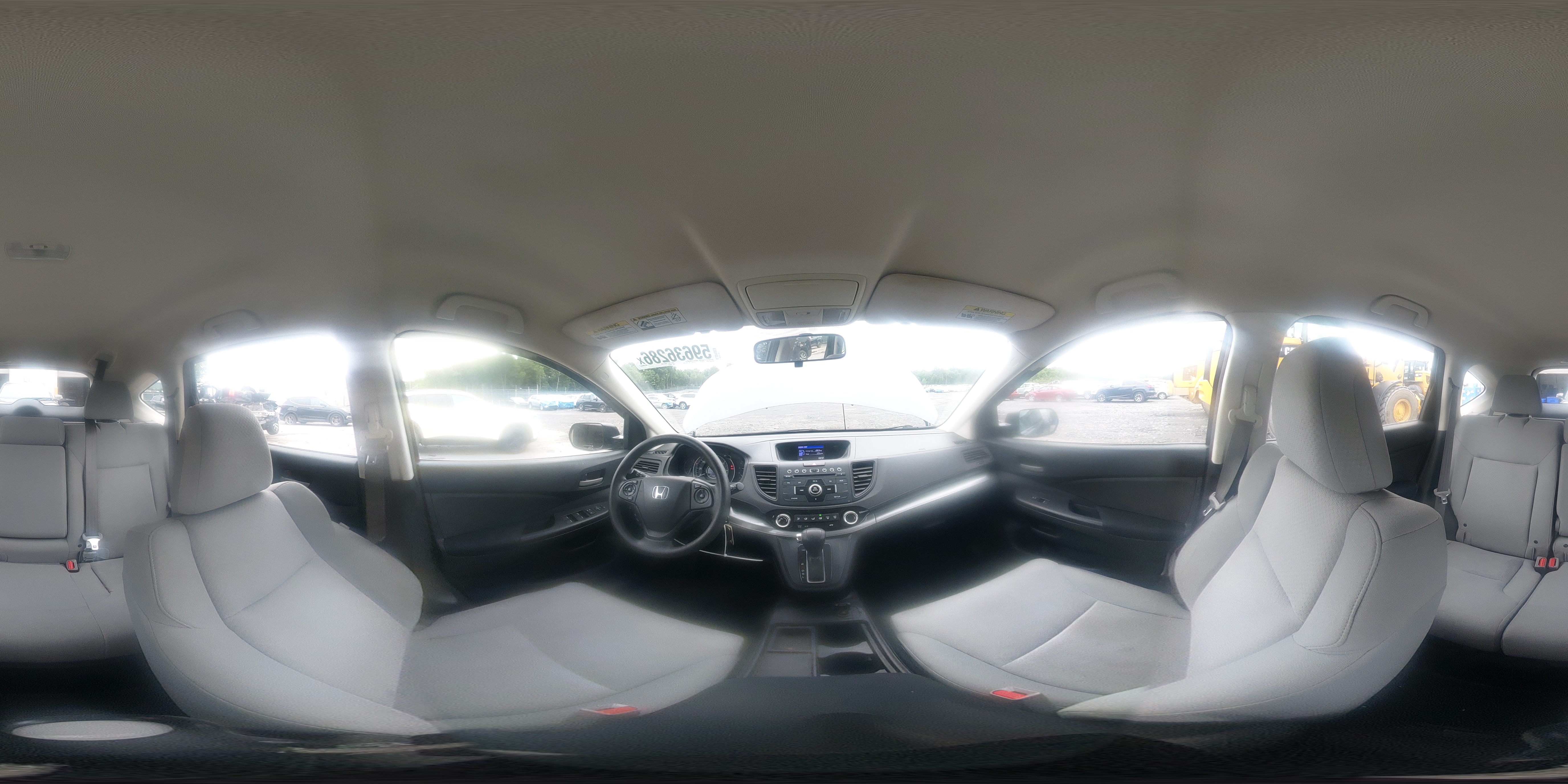 2015 Honda Cr-v Lx Charcoal vin: 2HKRM4H35FH700478
