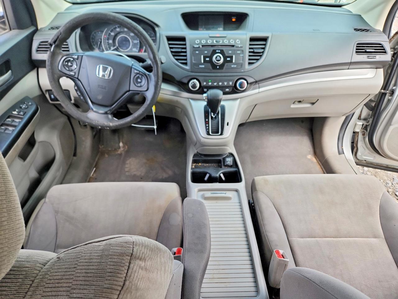 2013 Honda Cr-v Lx Silver vin: 2HKRM4H36DH601925