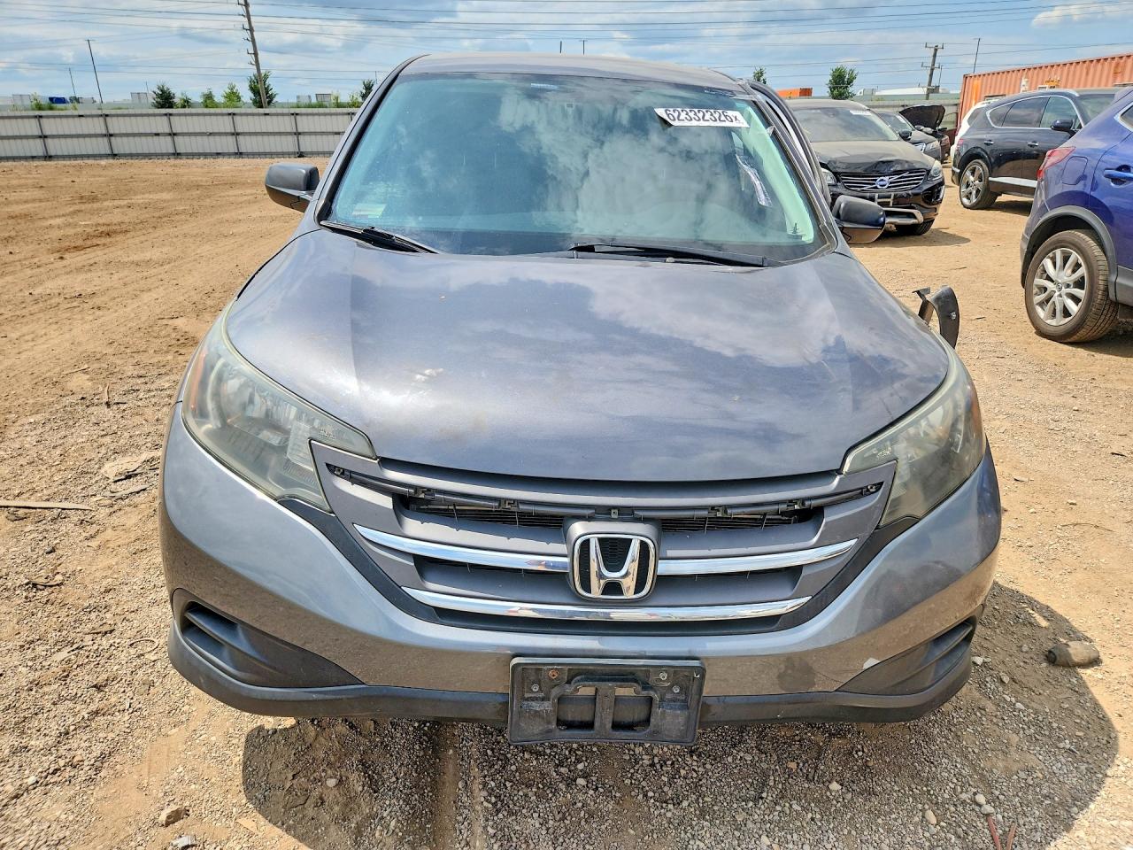 2013 Honda Cr-v Lx Gray vin: 2HKRM4H36DH639316