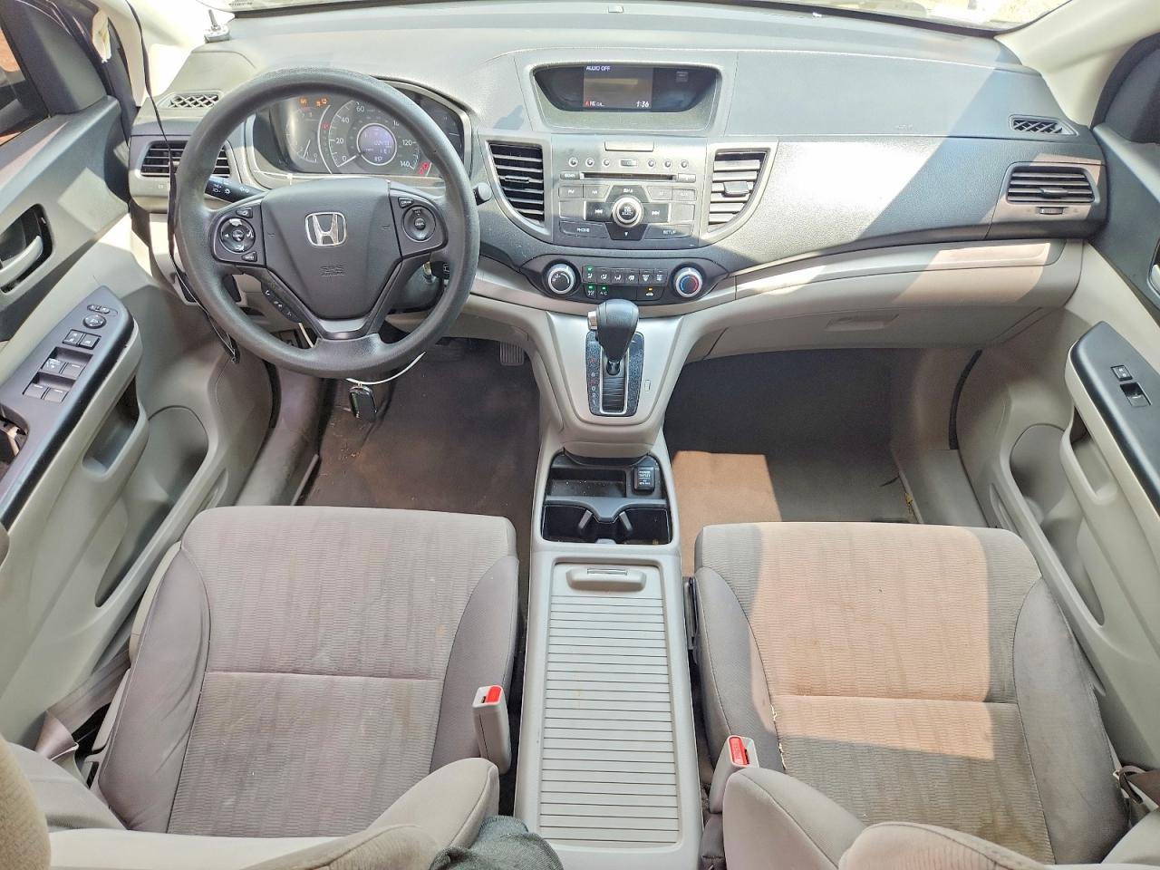 2013 Honda Cr-v Lx Gray vin: 2HKRM4H36DH639316