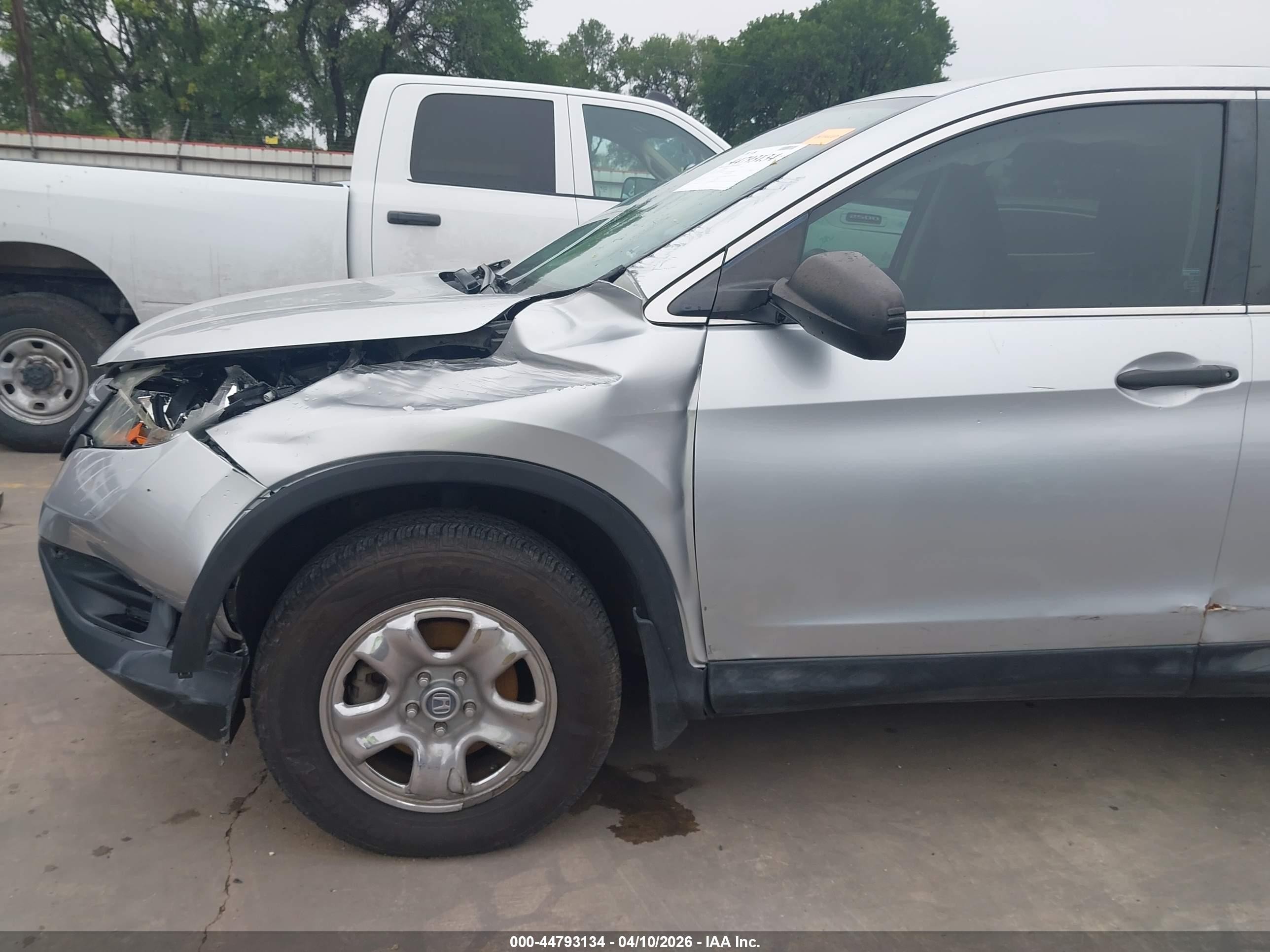 2013 Honda Cr-v Lx Gray vin: 2HKRM4H36DH652700
