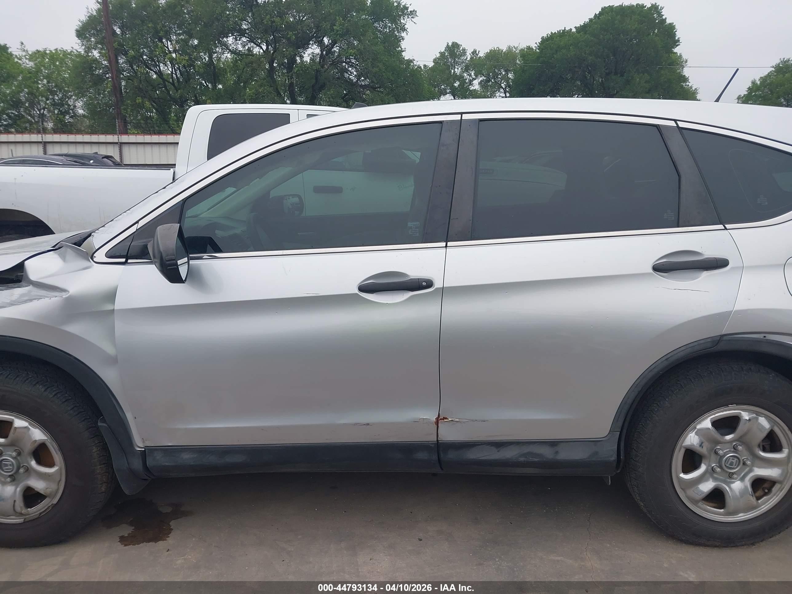 2013 Honda Cr-v Lx Gray vin: 2HKRM4H36DH652700