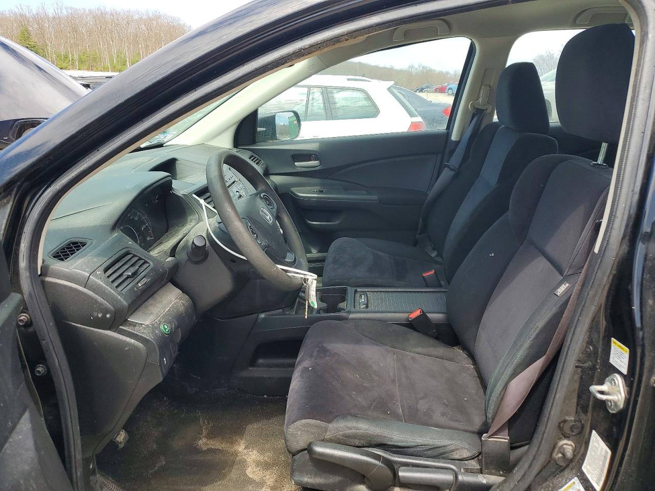 2013 Honda Cr-v Lx Black vin: 2HKRM4H36DH669397