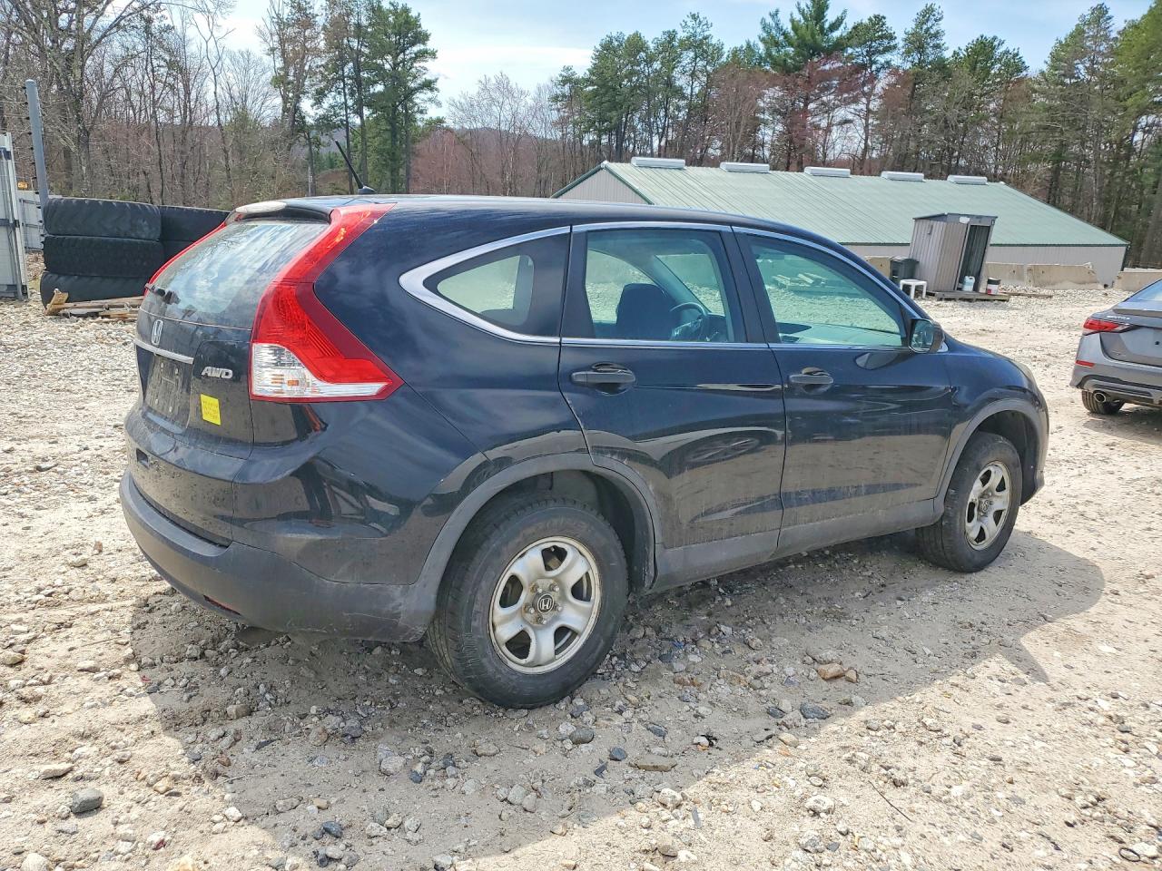 2013 Honda Cr-v Lx Black vin: 2HKRM4H36DH669397