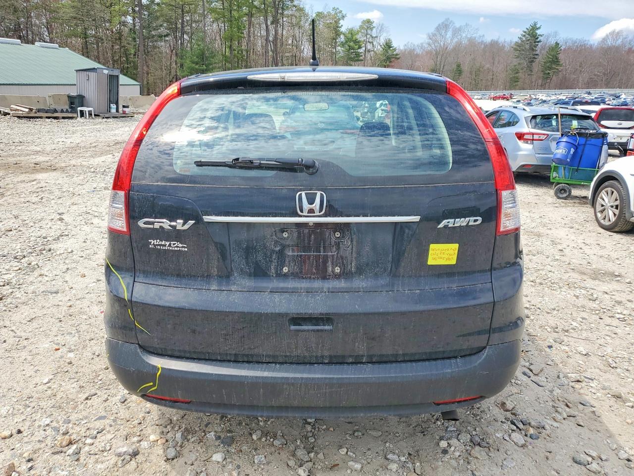 2013 Honda Cr-v Lx Black vin: 2HKRM4H36DH669397