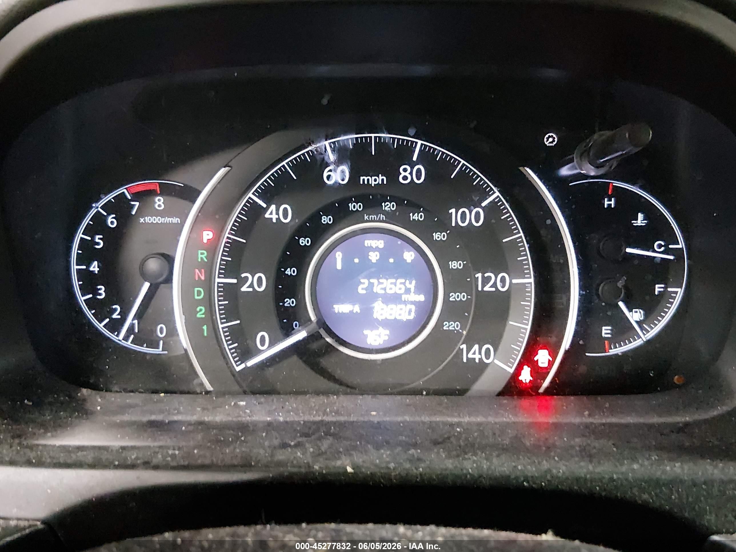 2013 Honda Cr-v Lx Silver vin: 2HKRM4H36DH677418